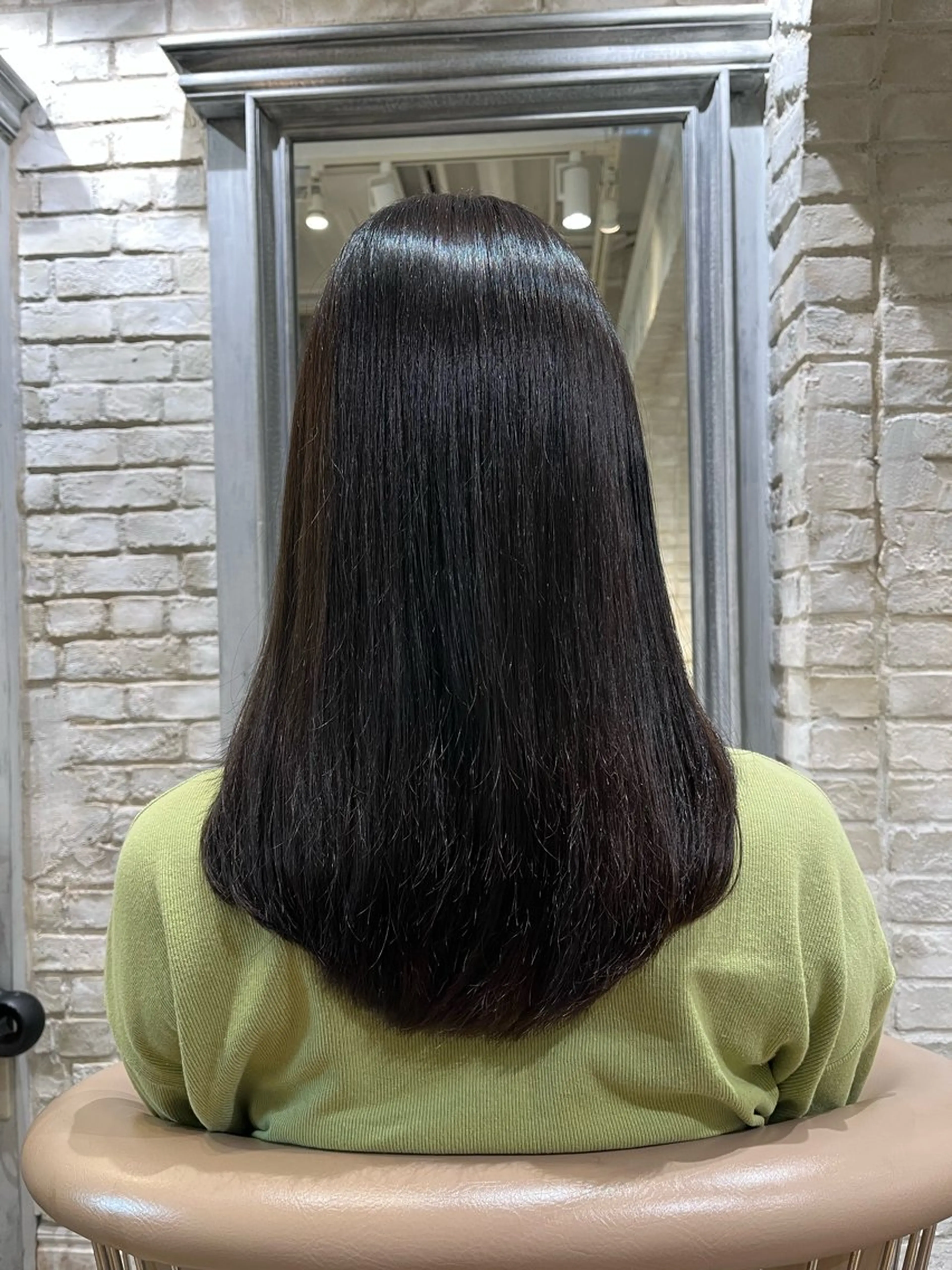 セミロング 中川 馨基のヘアスタイル