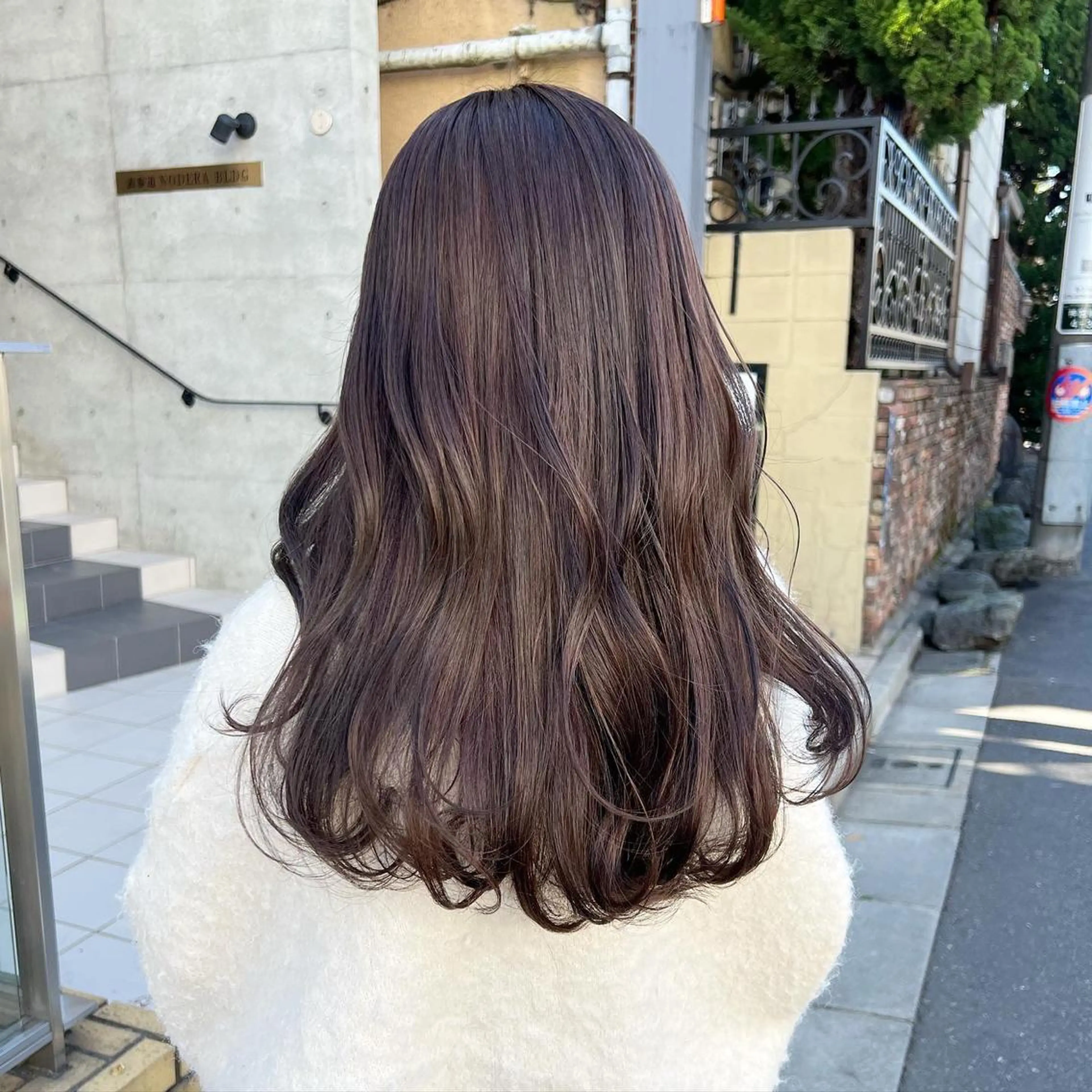 ロング カラー カット ヘアカラー トリートメント 似合わせヘア🫶🏻 つきいてるみのヘアスタイル