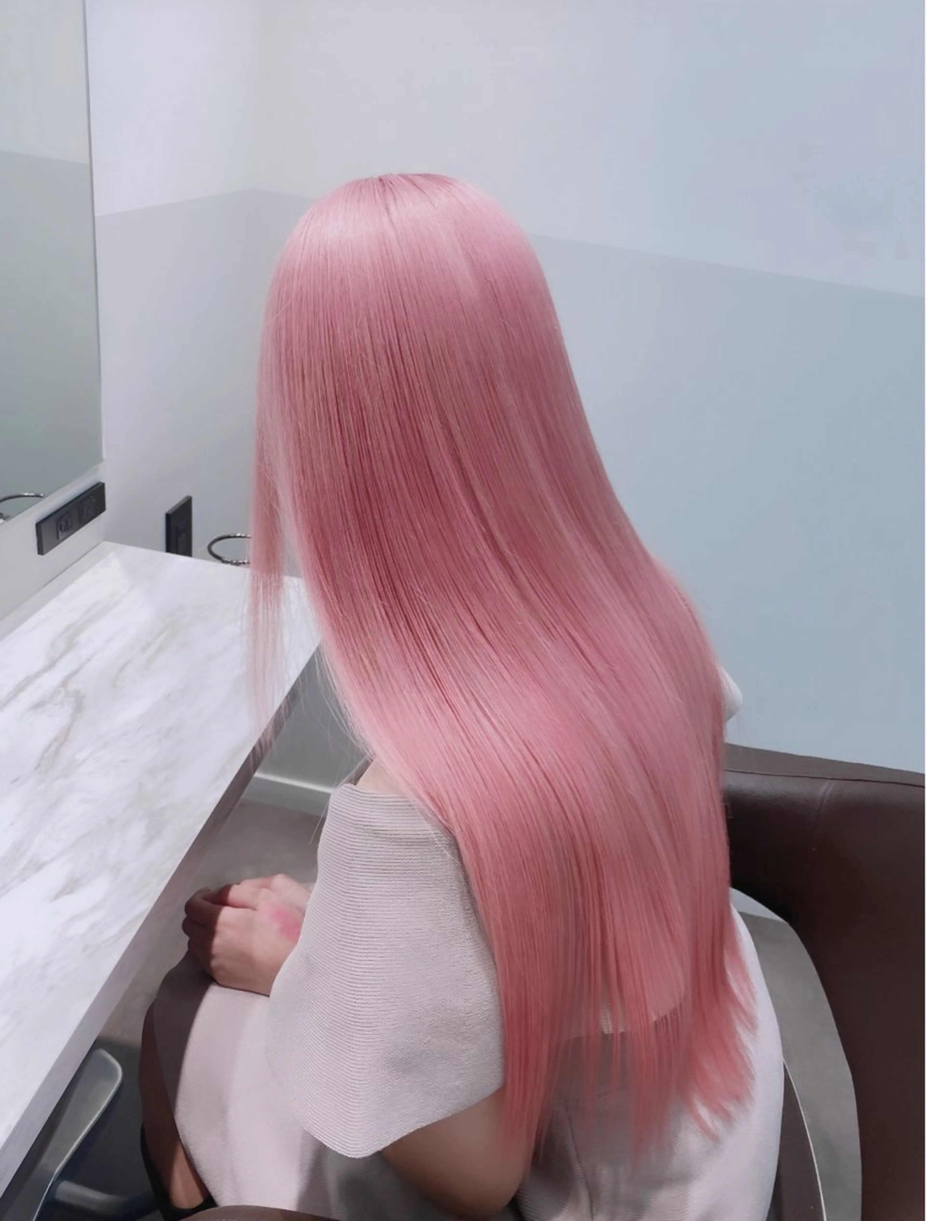 ロング カラー ヘアアレンジ メンズ ヘアカラー トリートメント ハイトーン美容師 MASATOのヘアスタイル