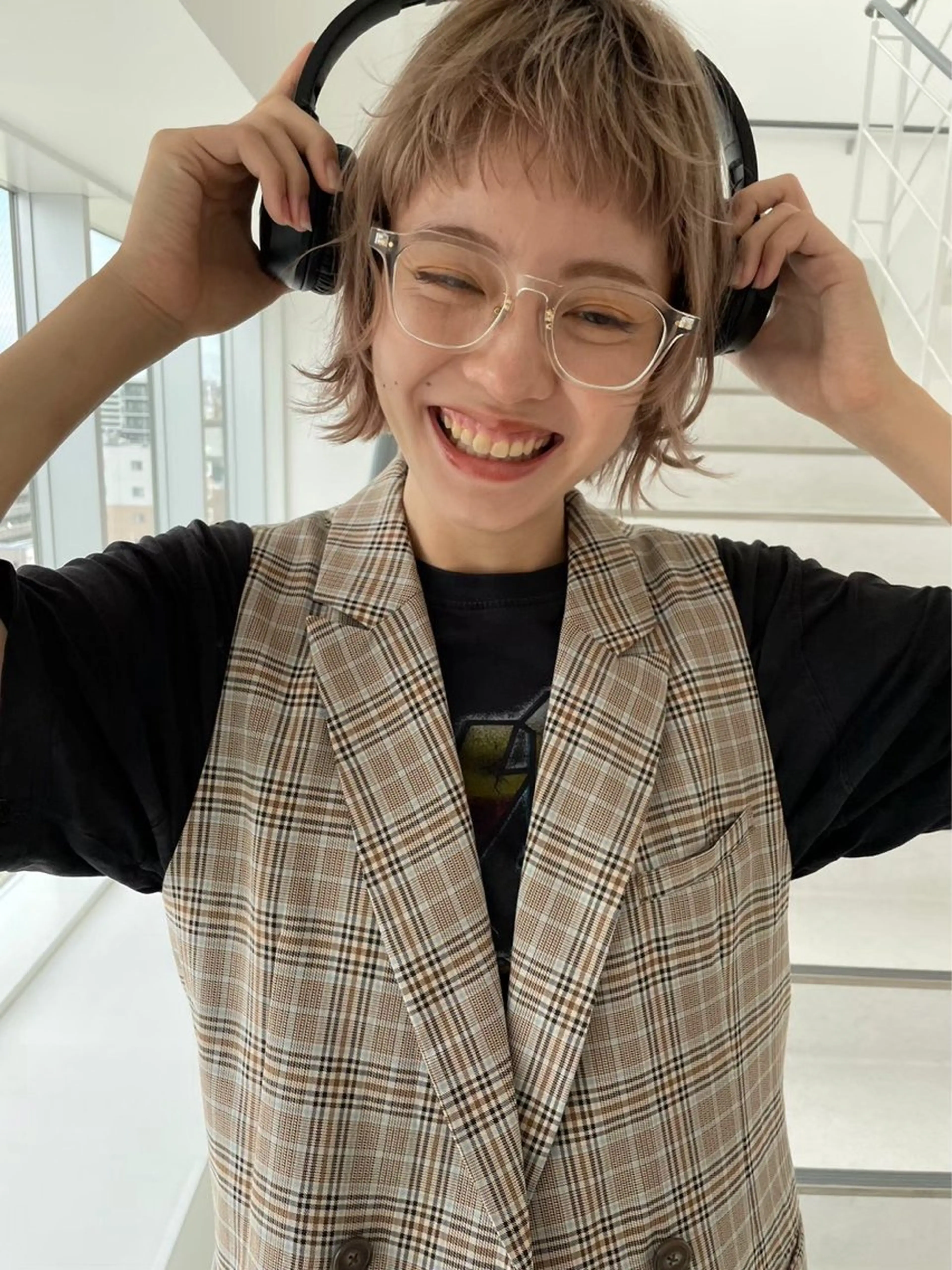 カラー 上野 愛美のヘアスタイル