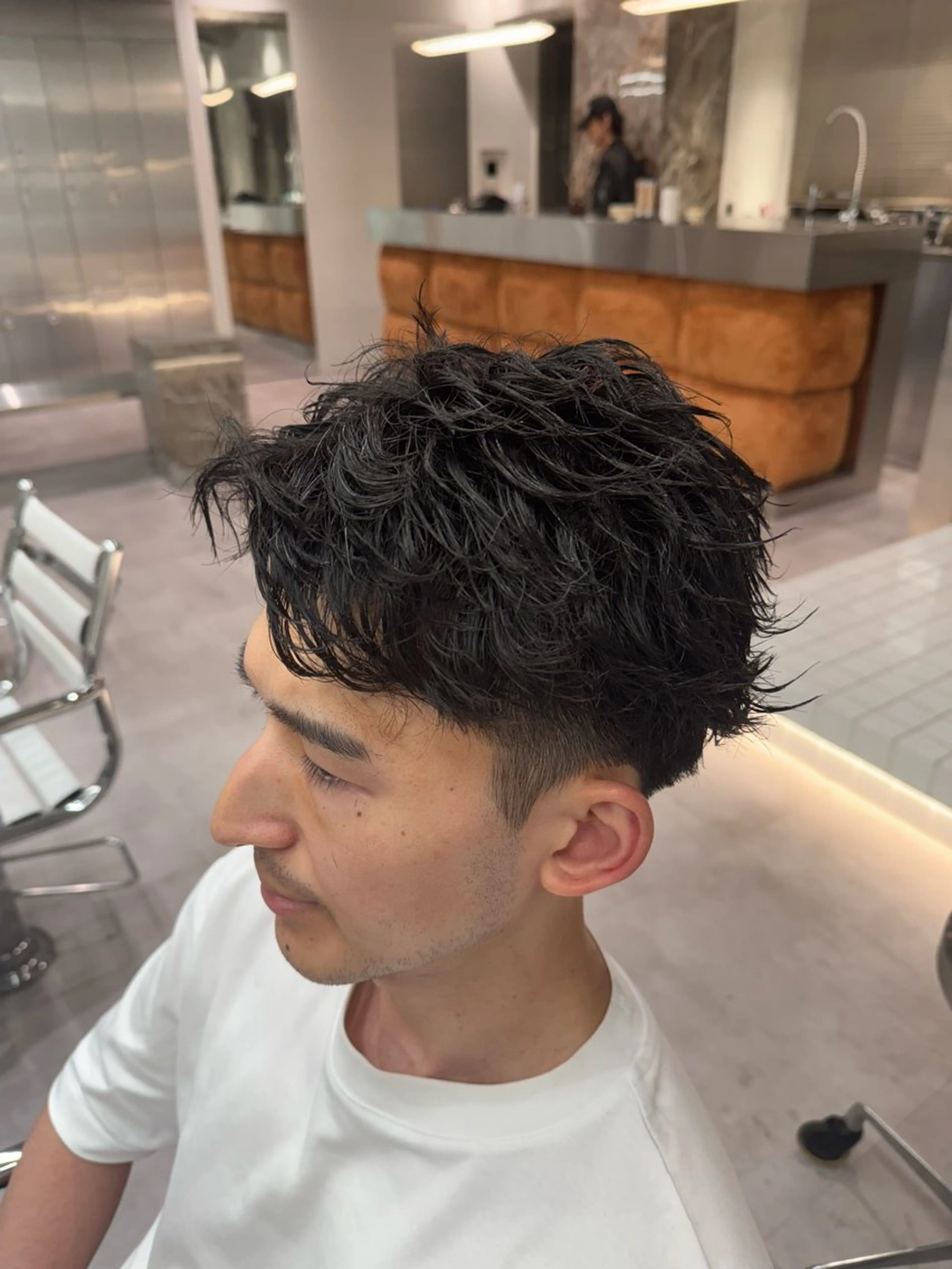 パーマ メンズ メンズパーマ ブリーチ/パーマ特化 片平和寿のヘアスタイル