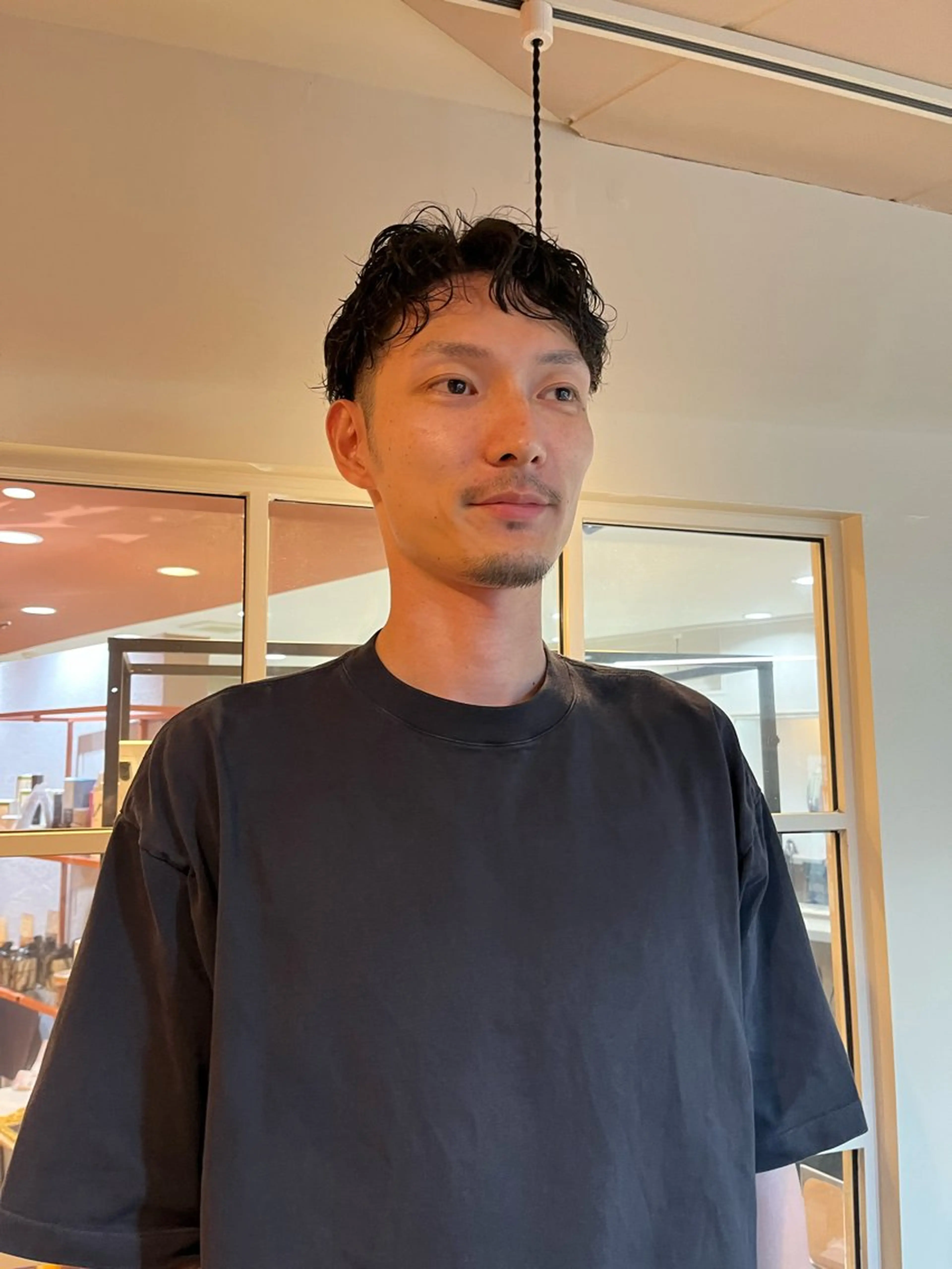 パーマ メンズ 佐藤 永夏のヘアスタイル