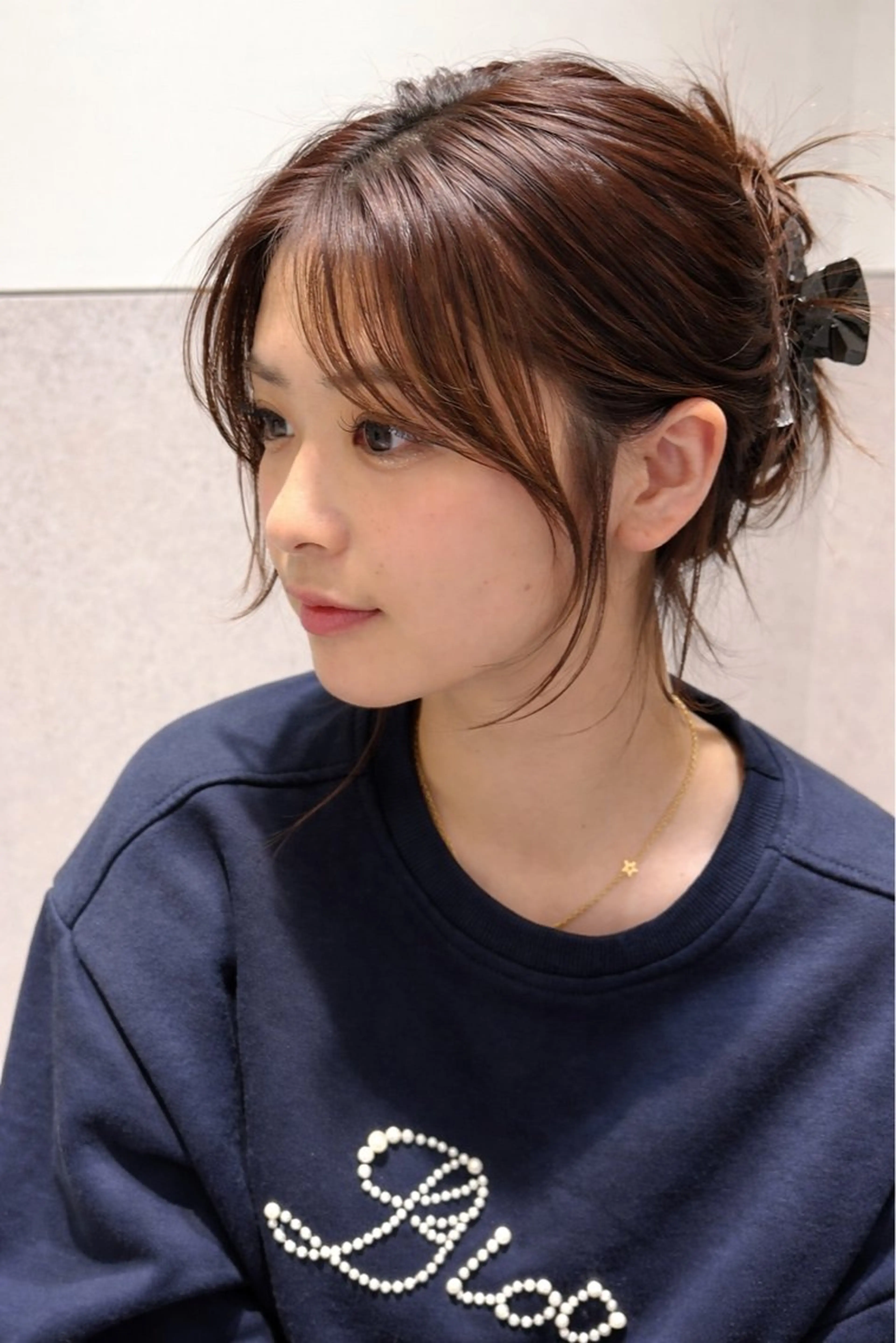 セミロング 映える顔まわり/前髪 特化 💗 ユキマのヘアスタイル