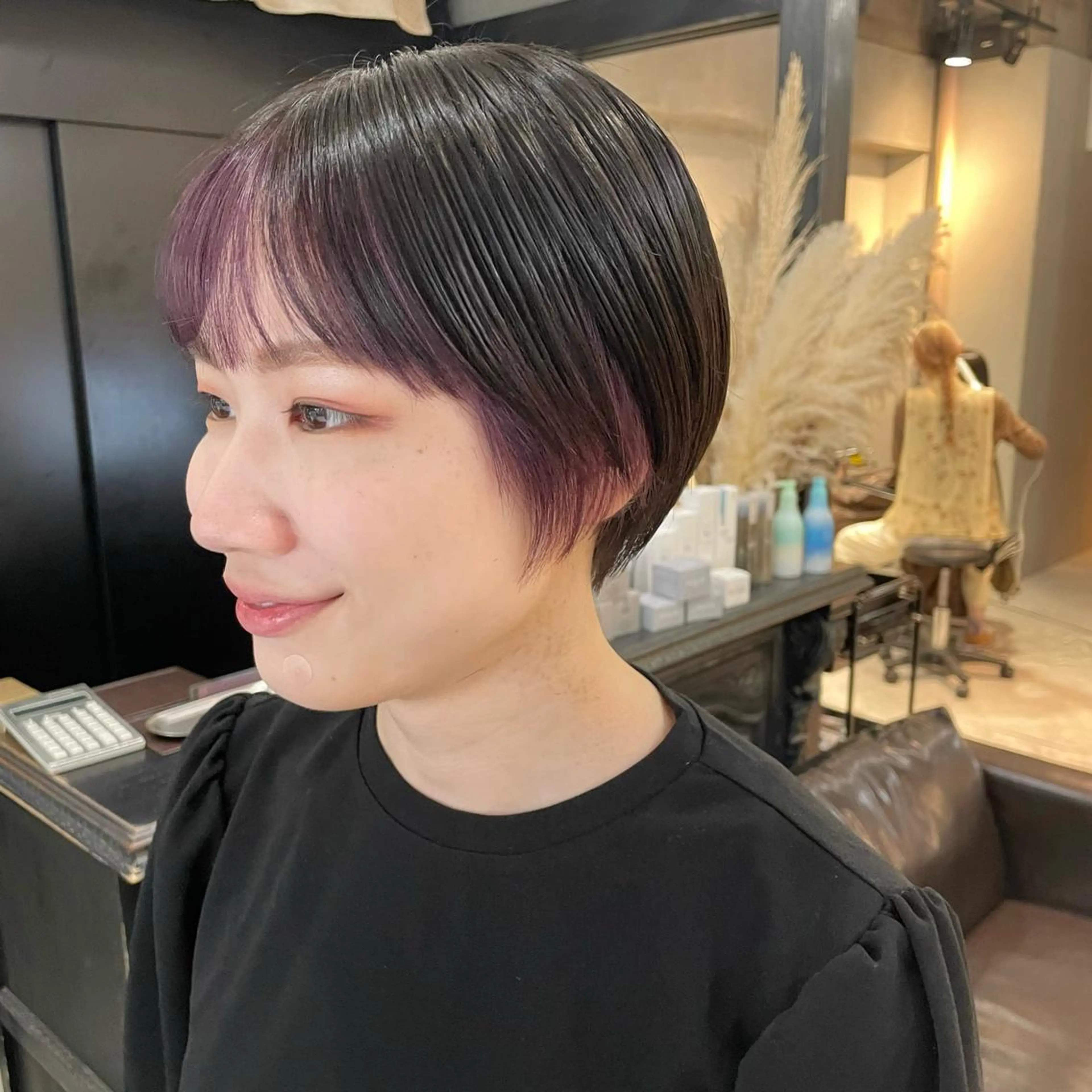 ショート カラー ショート・ボブ ・ウルフ✂︎IMAIのヘアスタイル