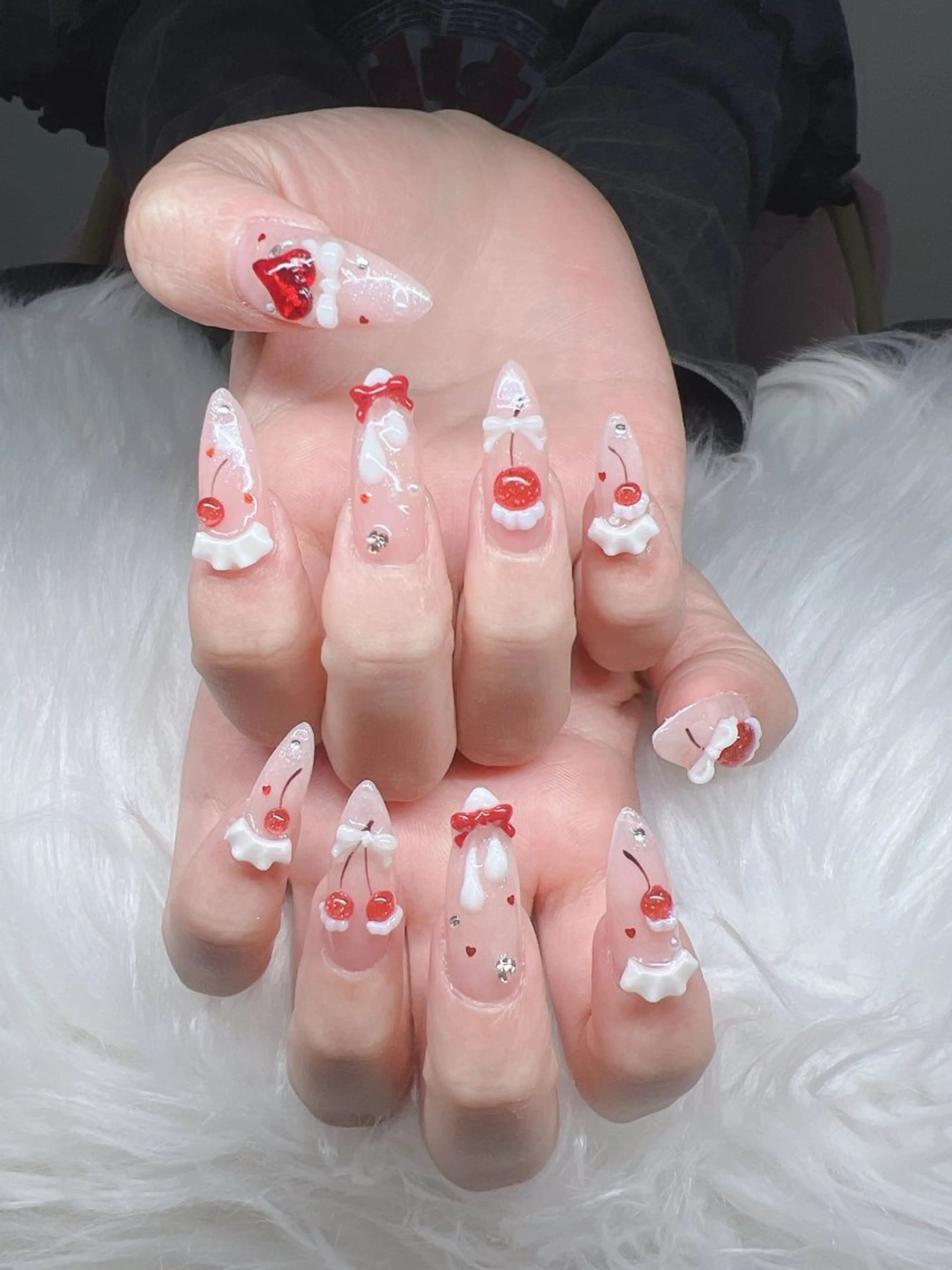 ネイル ハンドネイル Lee Nails チップ長さだし専門店のネイルデザイン