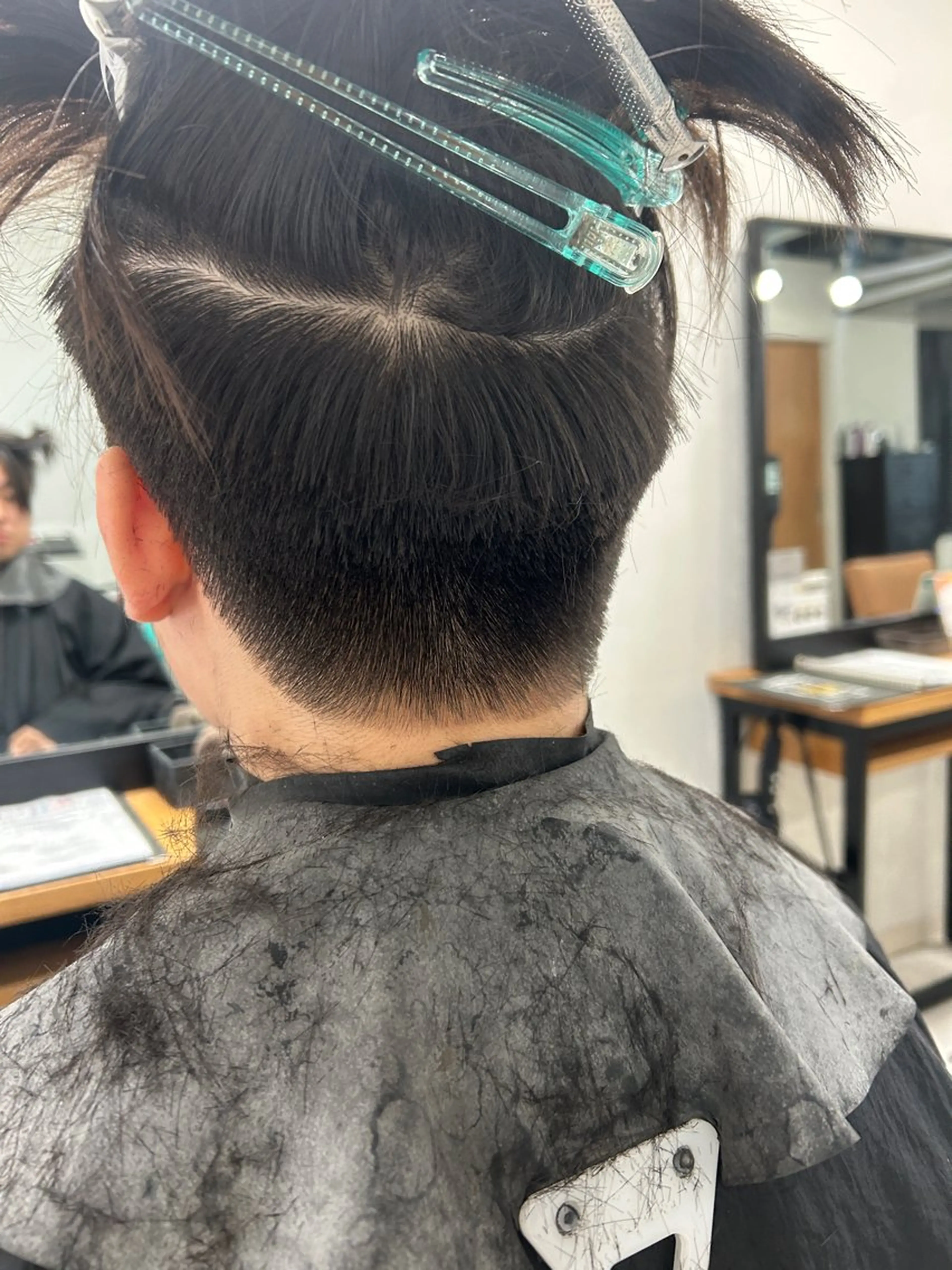 メンズ カット トリートメント ヘッドスパ ヘアセット カズキ🌼曲がる 縮毛矯正のヘアスタイル