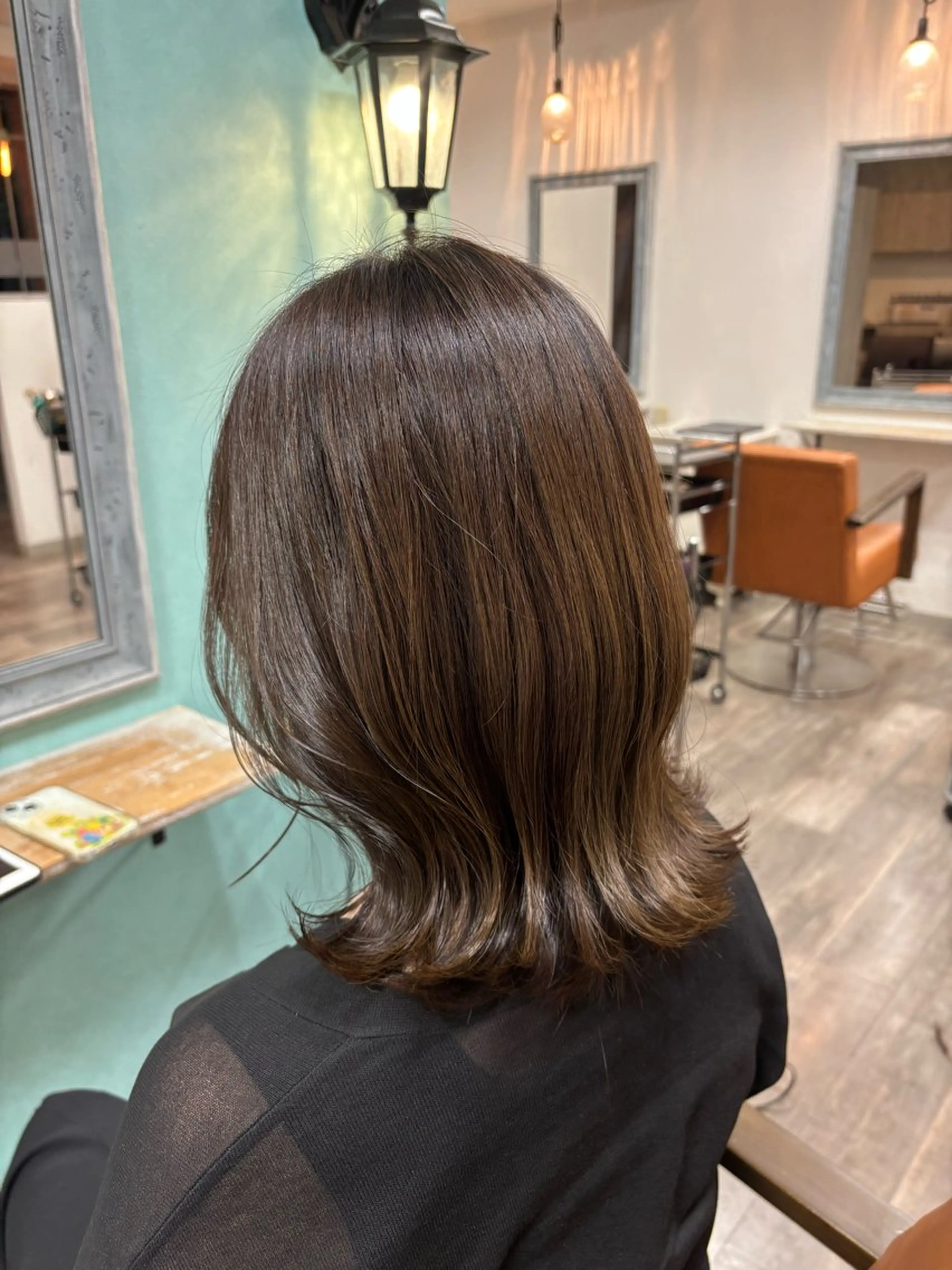 セミロング レイヤーカット🥀/ 大曽根🤍yuukaのヘアスタイル