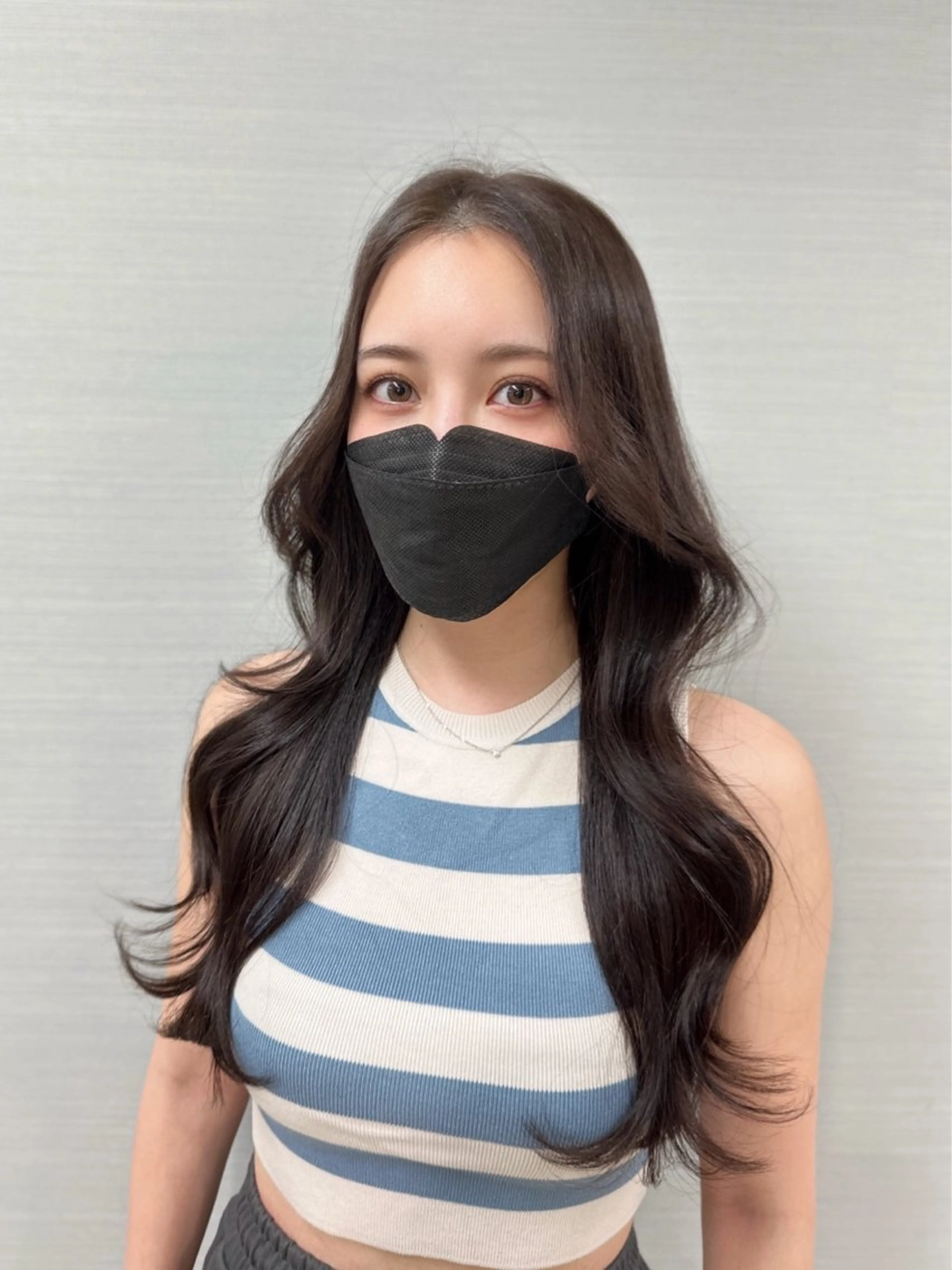 ミディアム カラー 韓国ヘア 店長NEGIのヘアスタイル