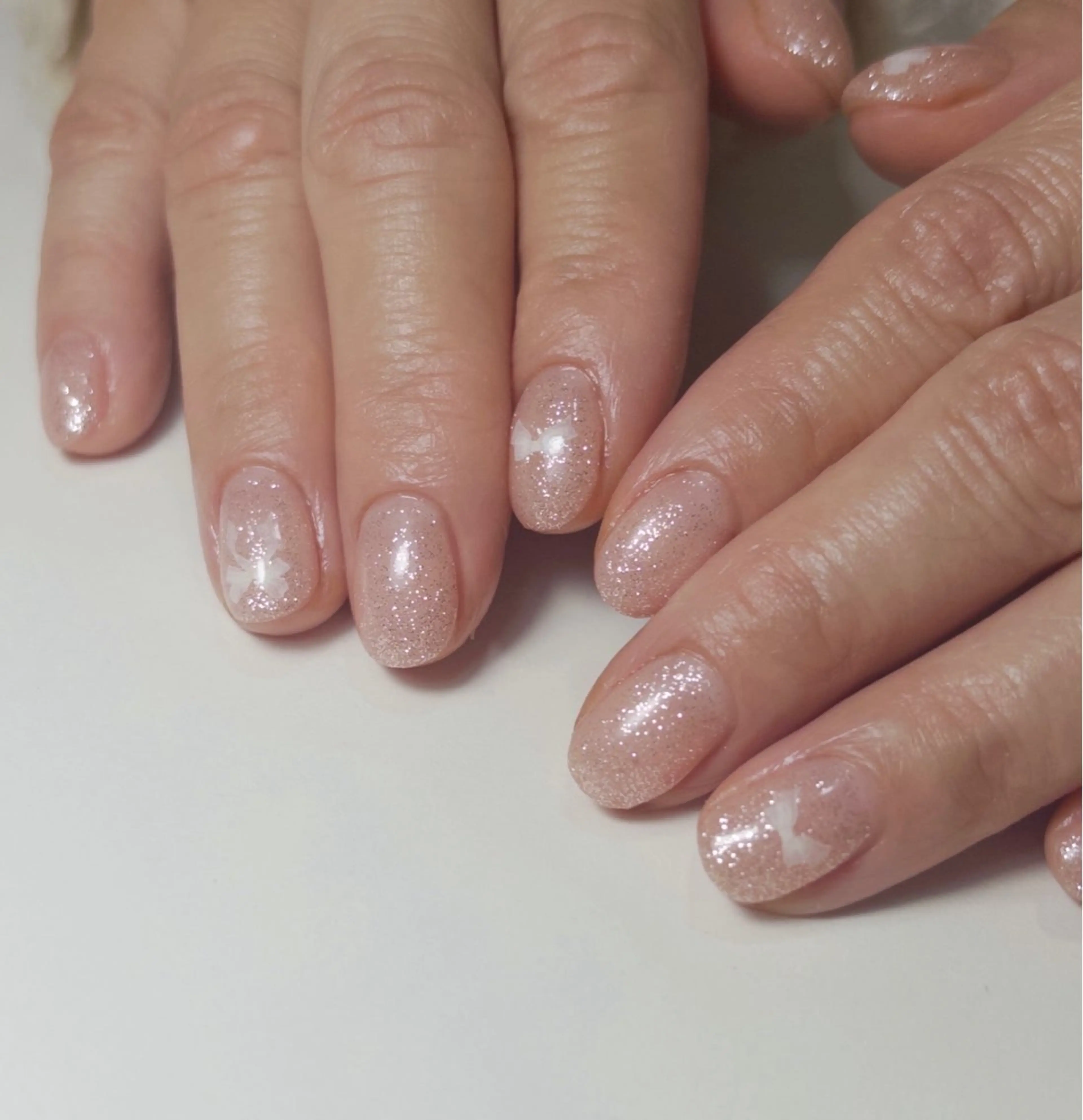 ネイル フラッシュネイル ピンク ハンドネイル elephane所属・elephane ERIKAのネイルデザイン