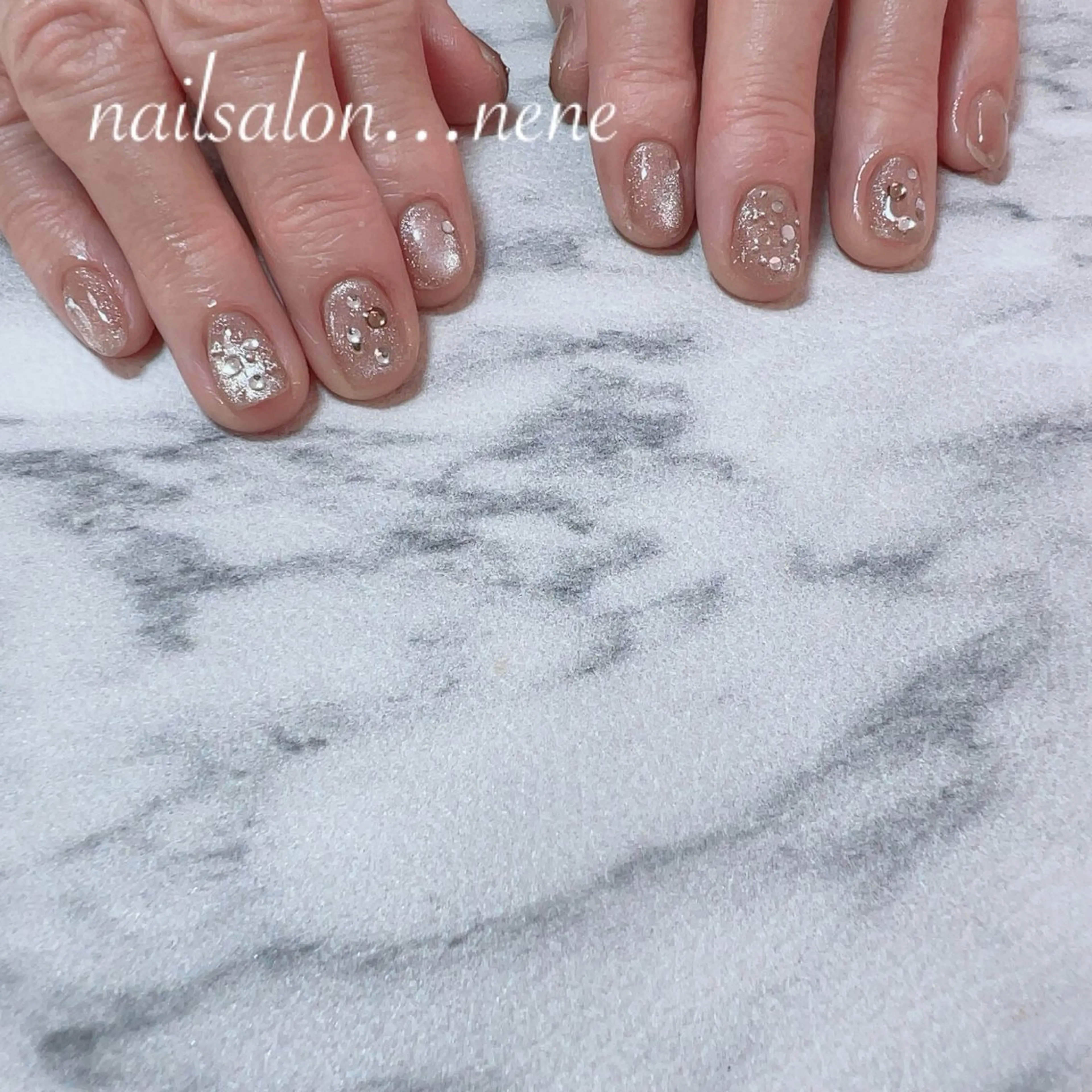 ネイル キラキラネイル nailsalon ...neneのネイルデザイン