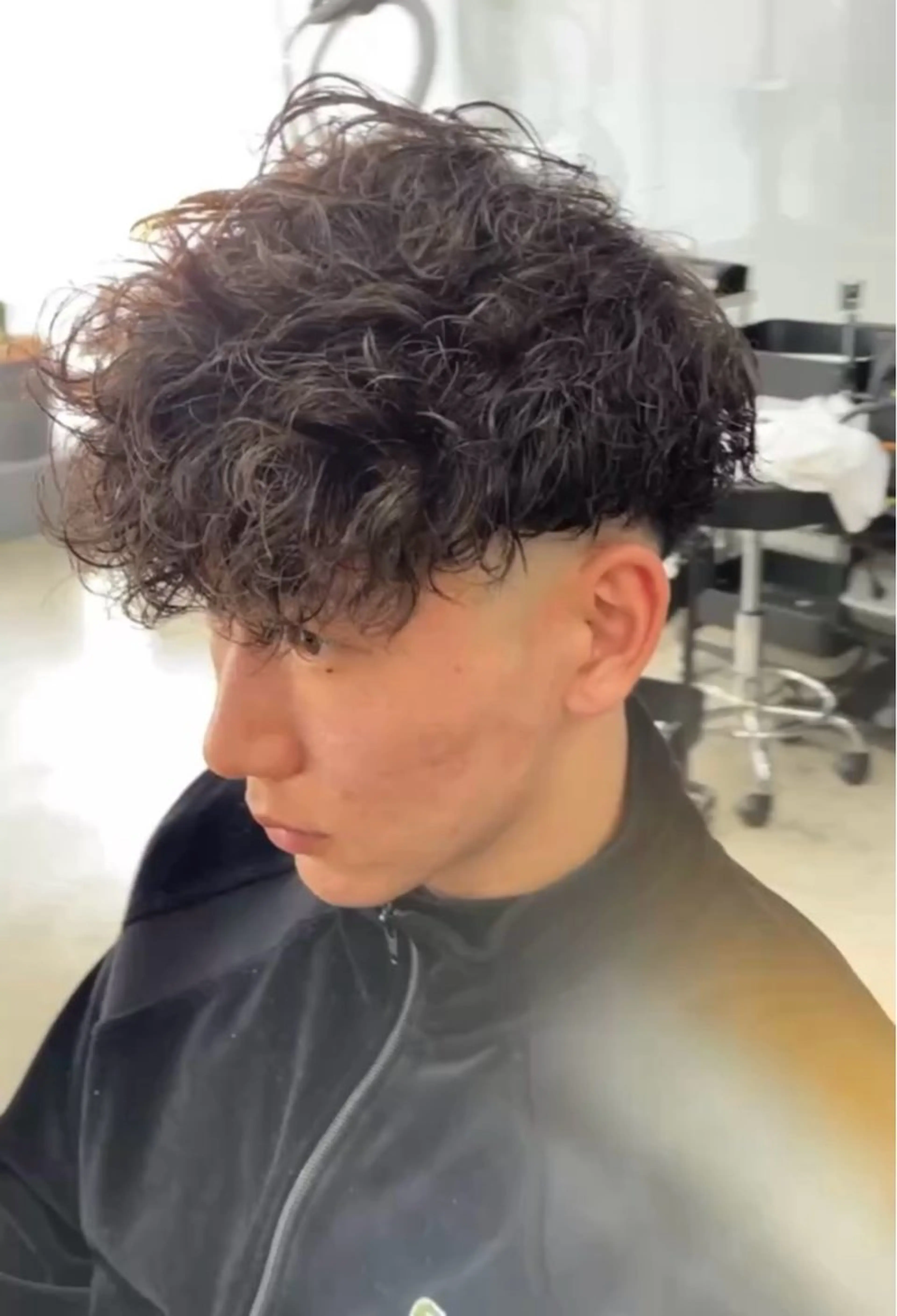 ショート パーマ メンズ メンズ専門サロン wokeのヘアスタイル