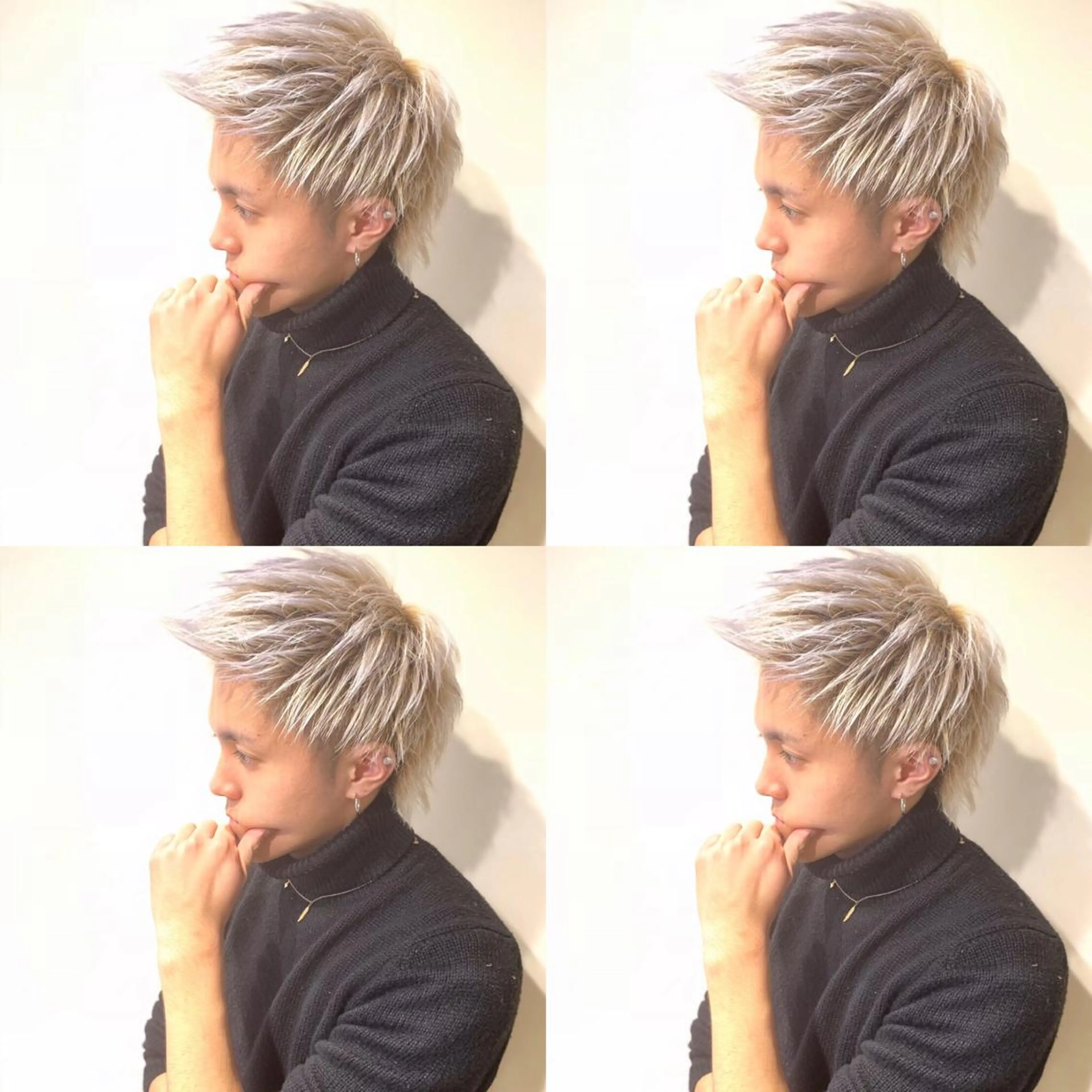 ショート カラー メンズ カット ヘアカラー トリートメント 北原 練のヘアスタイル