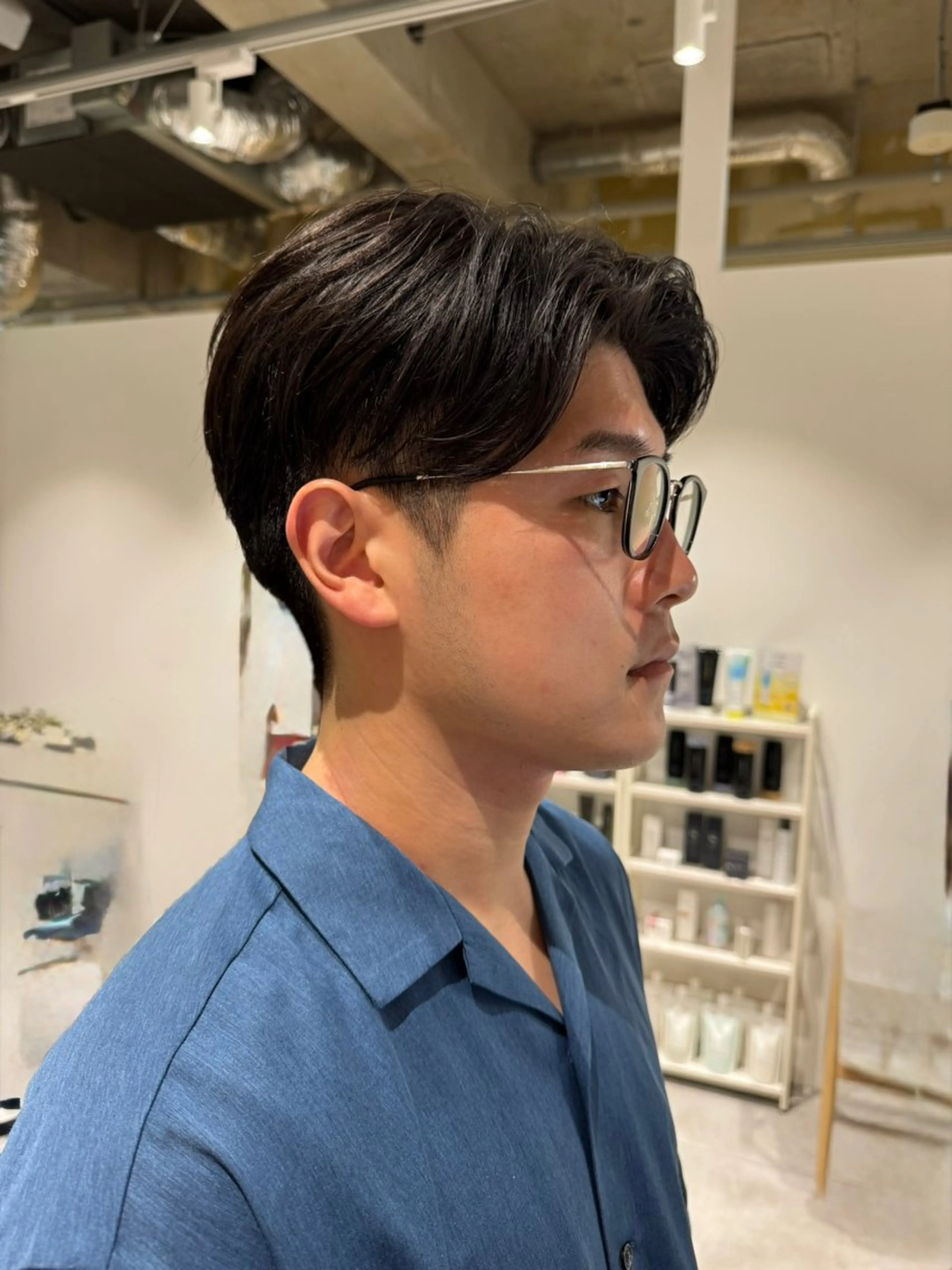 メンズ カット メンズカット/ ブリーチ/かほのヘアスタイル