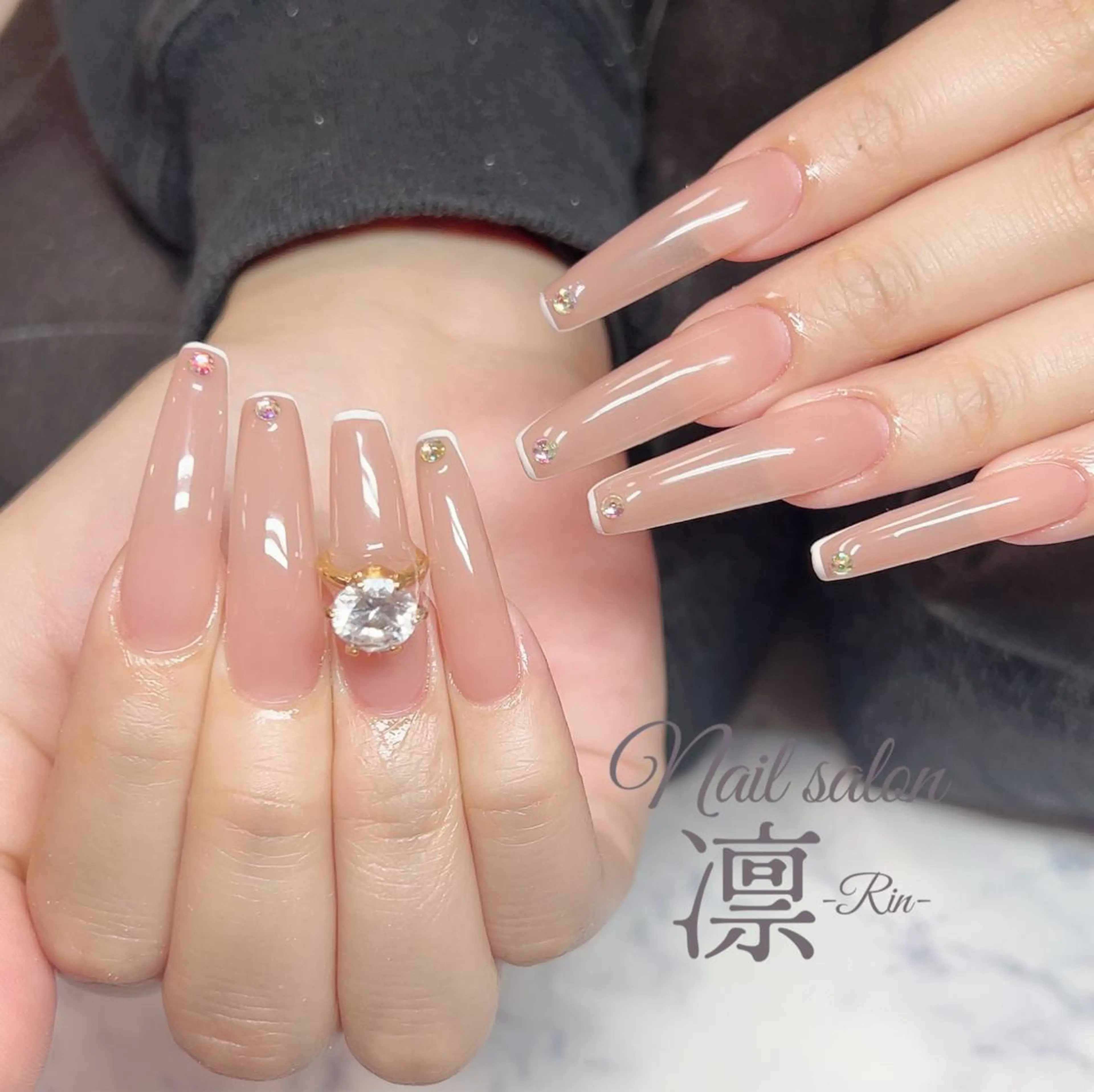 ネイル スカルプネイル private salon凛のネイルデザイン