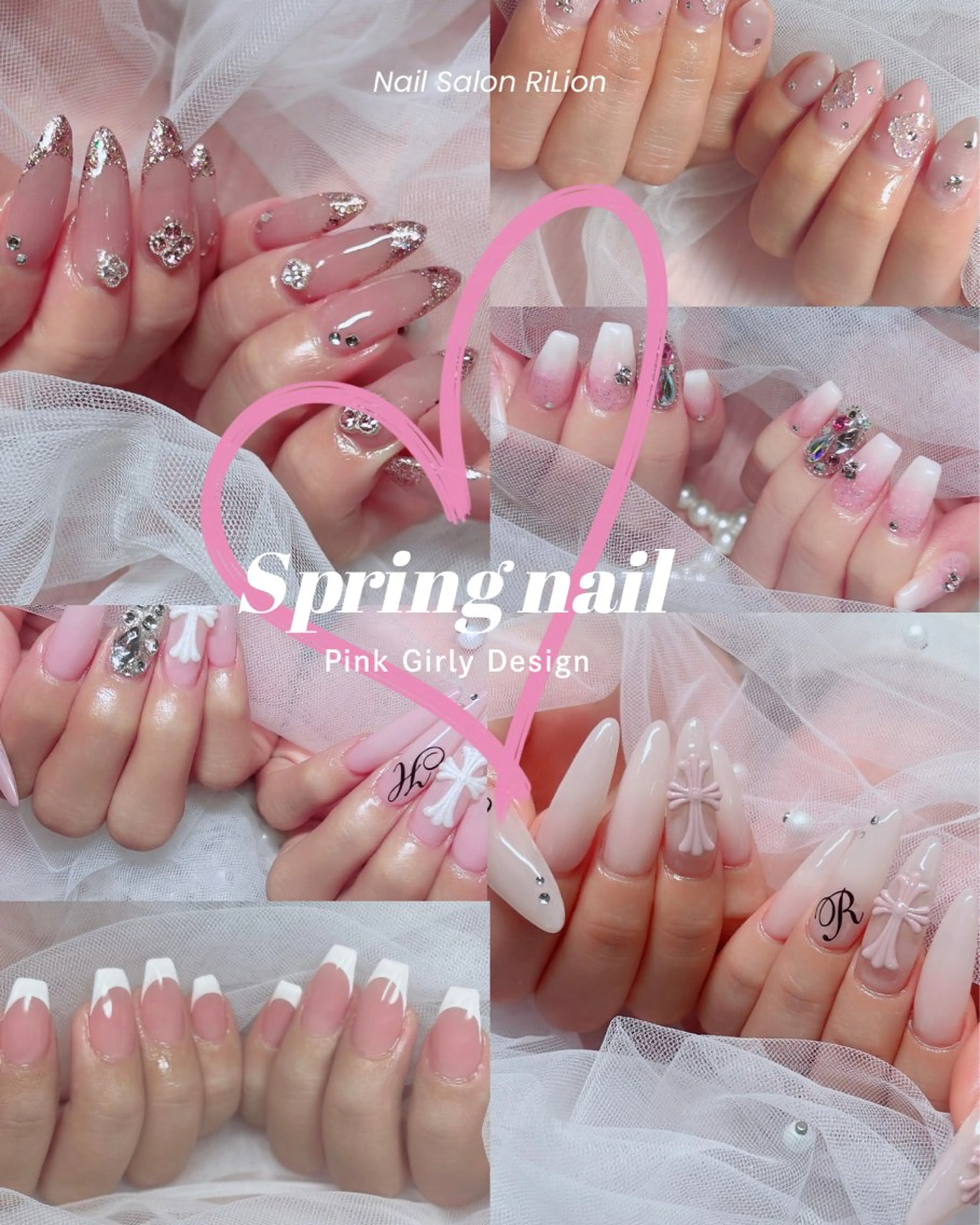 ネイル RiLion💗 Risa🦋💜のネイルデザイン
