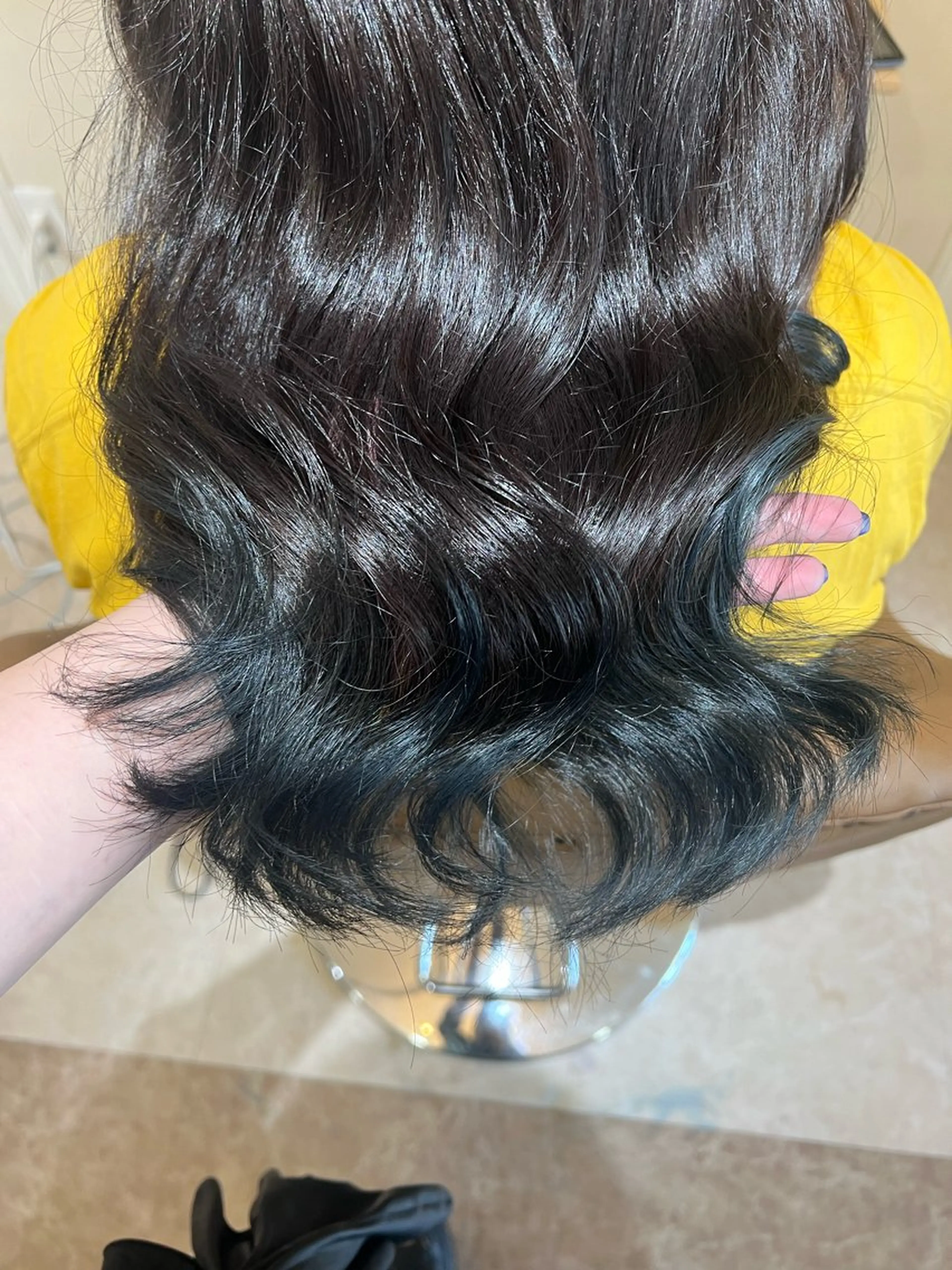 ロング ヘアケアソムリエ MIKUのヘアスタイル