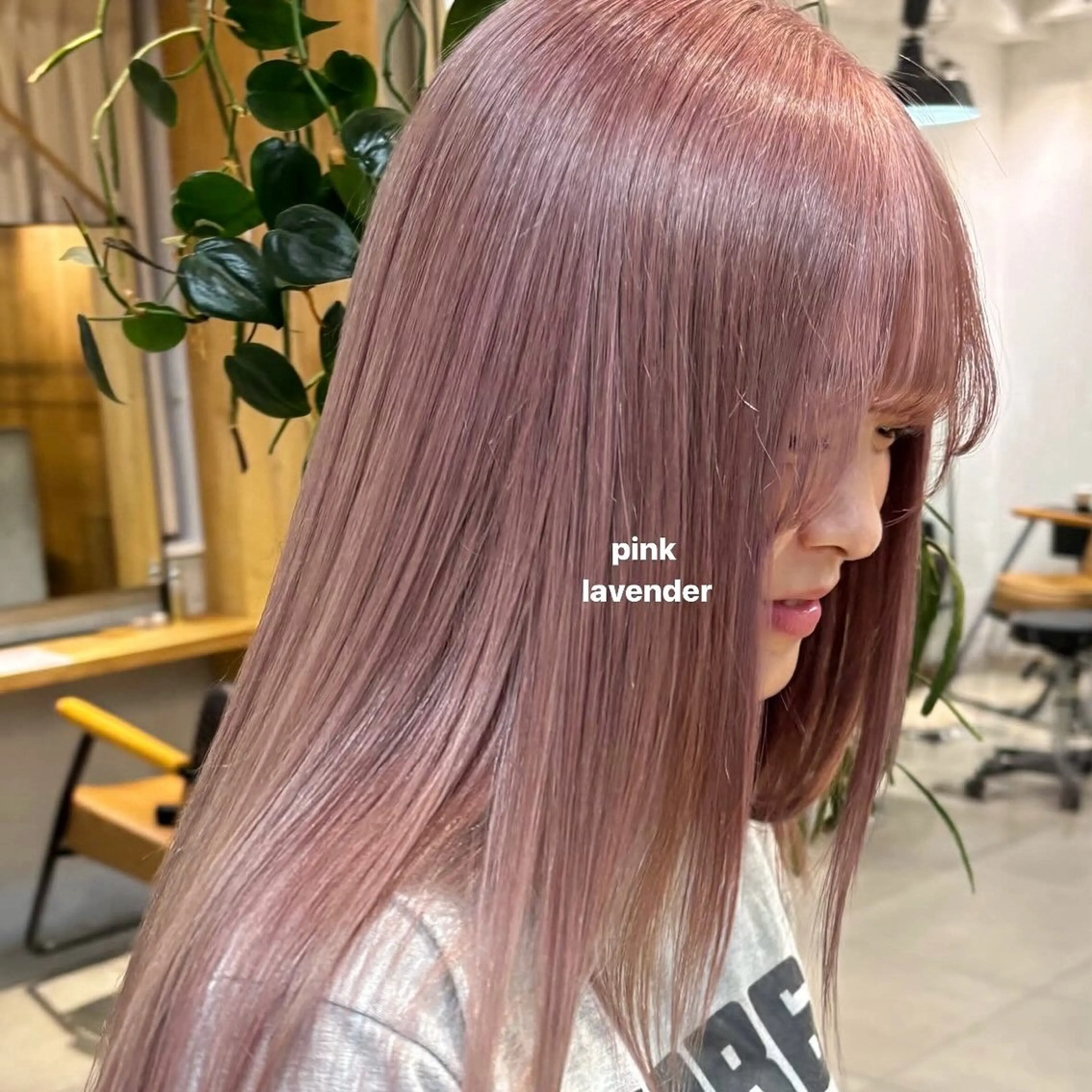 ミディアム 盛れる透明感カラー・ momokaのヘアスタイル