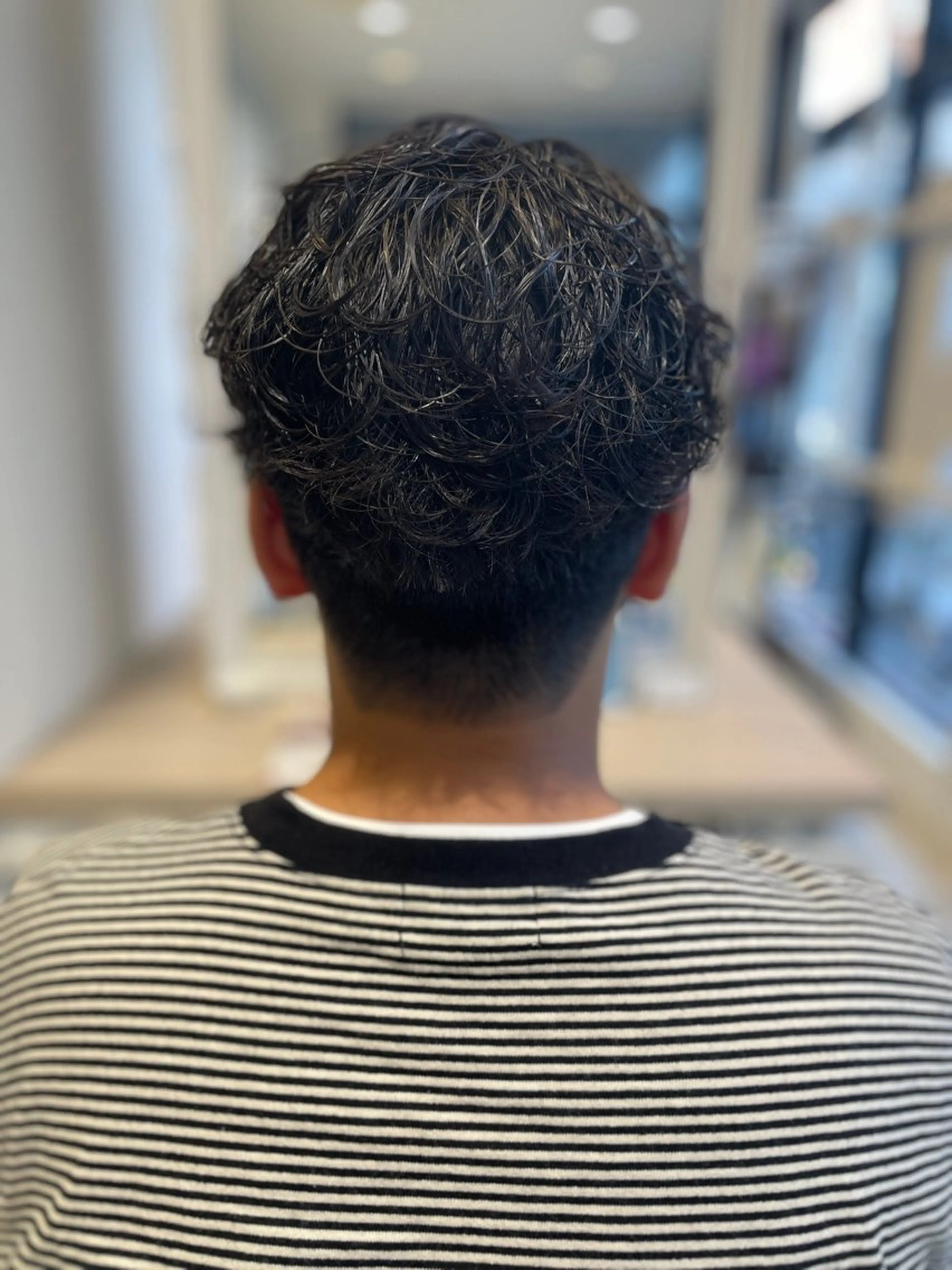 ショート パーマ メンズ カット パーマ メンズパーマ/カット / 古川　諒のヘアスタイル