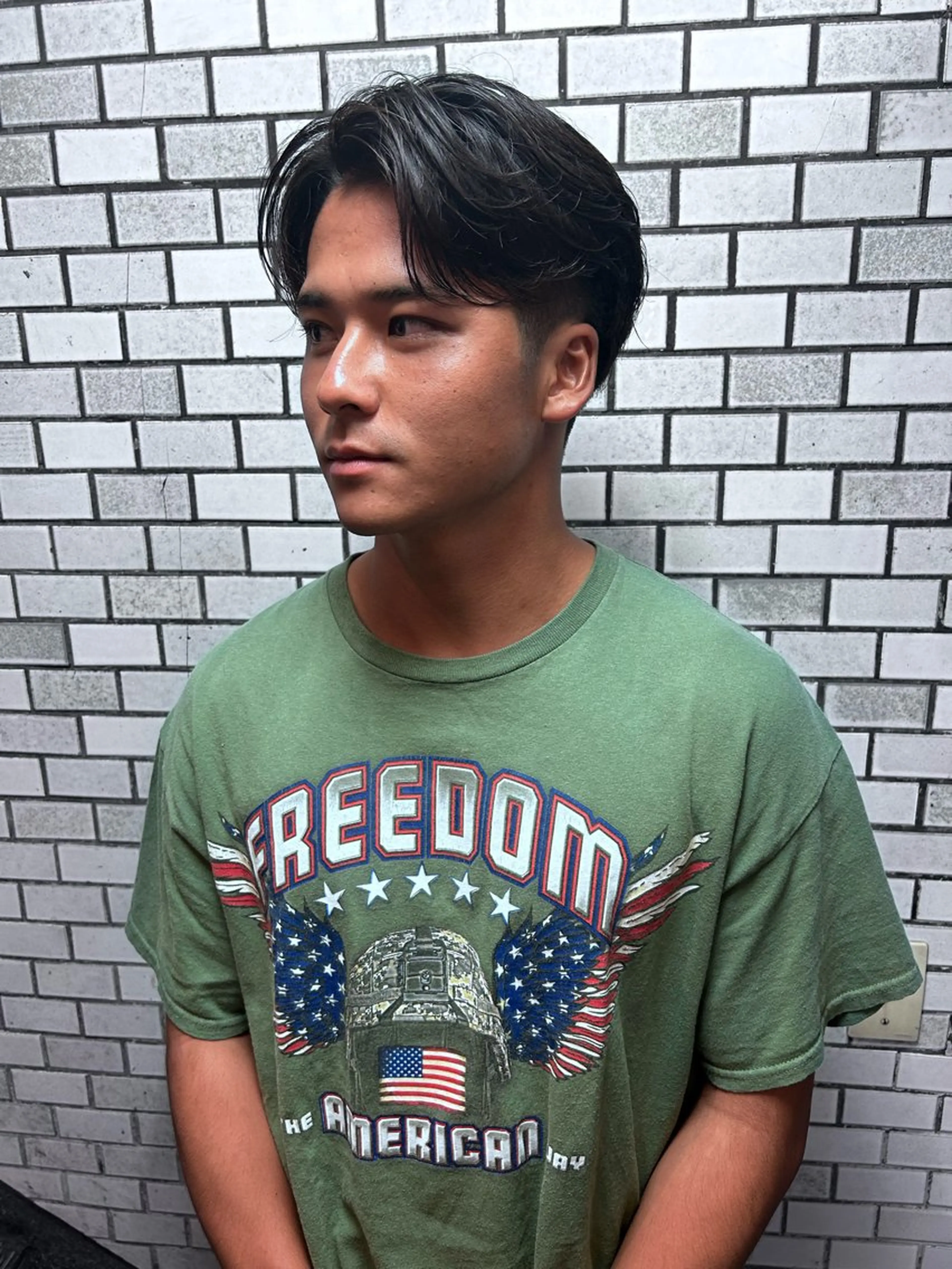 ショート メンズ メンズブリーチ メンズハイライト メンズインナーカラー メンズパーマ プードルパーマ 💈メンズ短髪特化 ✂︎伊藤大輝💈のヘアスタイル