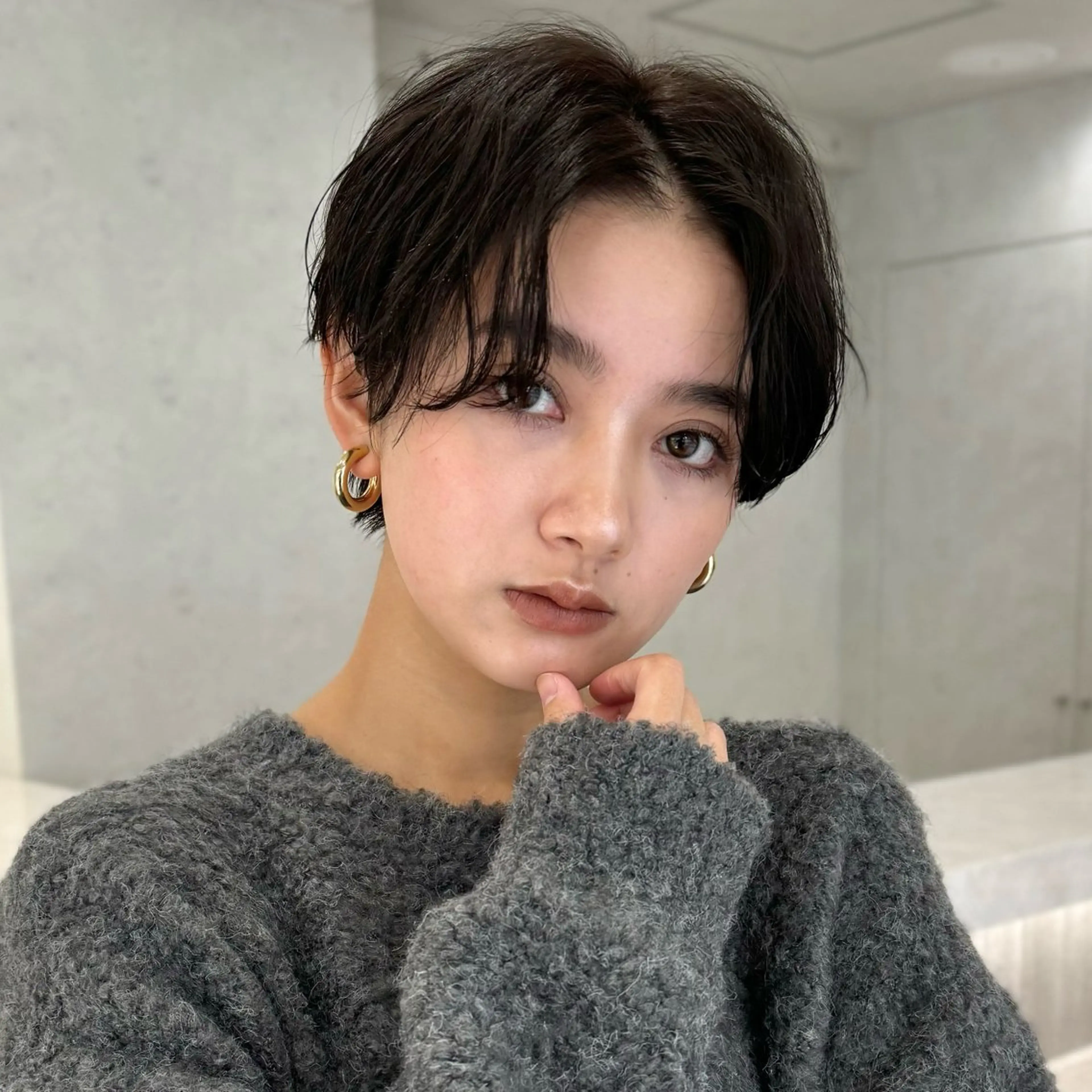 ✨40歳以上限定✨ショート＋パーマの写真