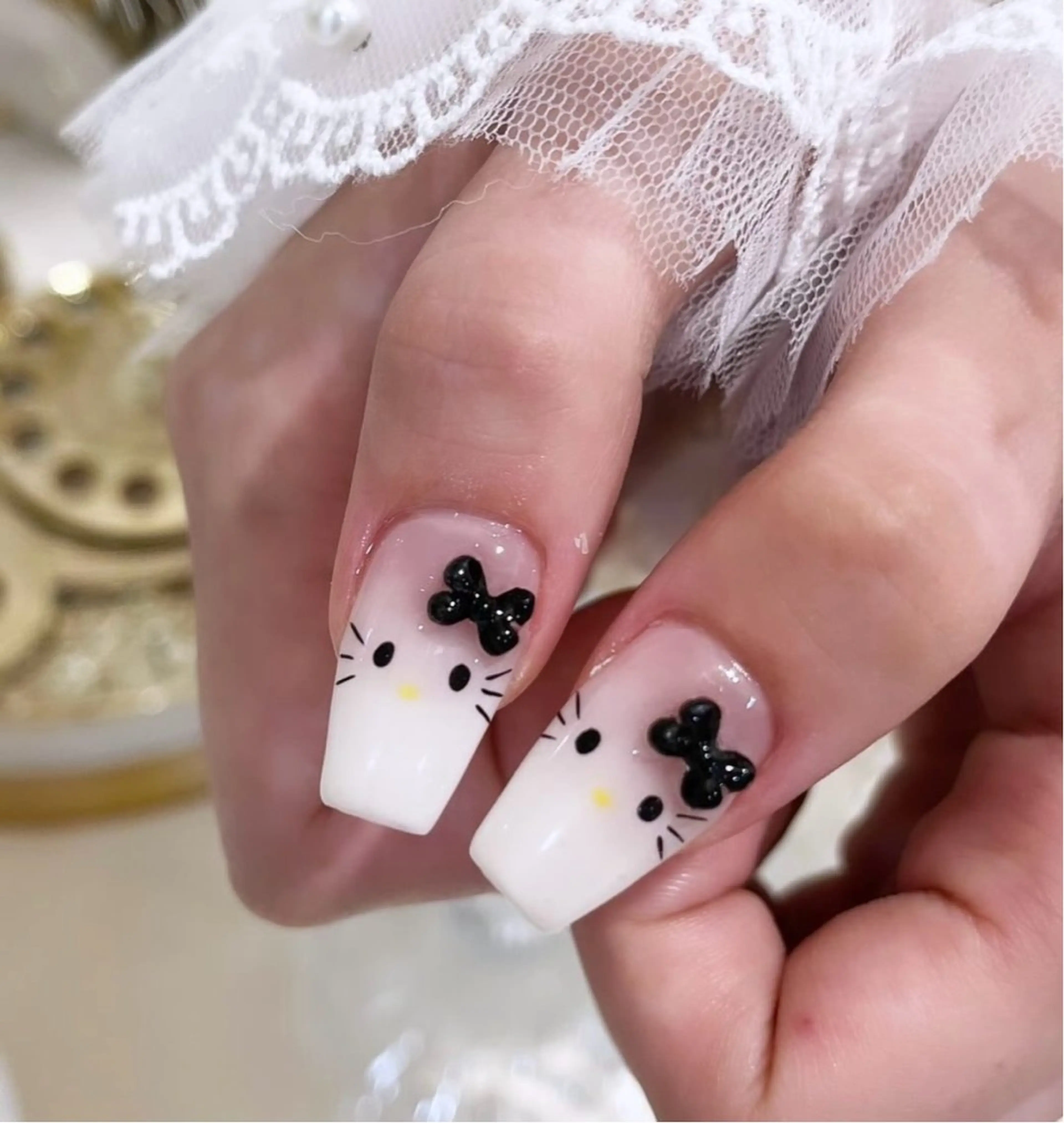 ネイル アートネイル グラデーション キラキラネイル ニュアンスネイル オフィスネイル Jenn Nail Salonのネイルデザイン