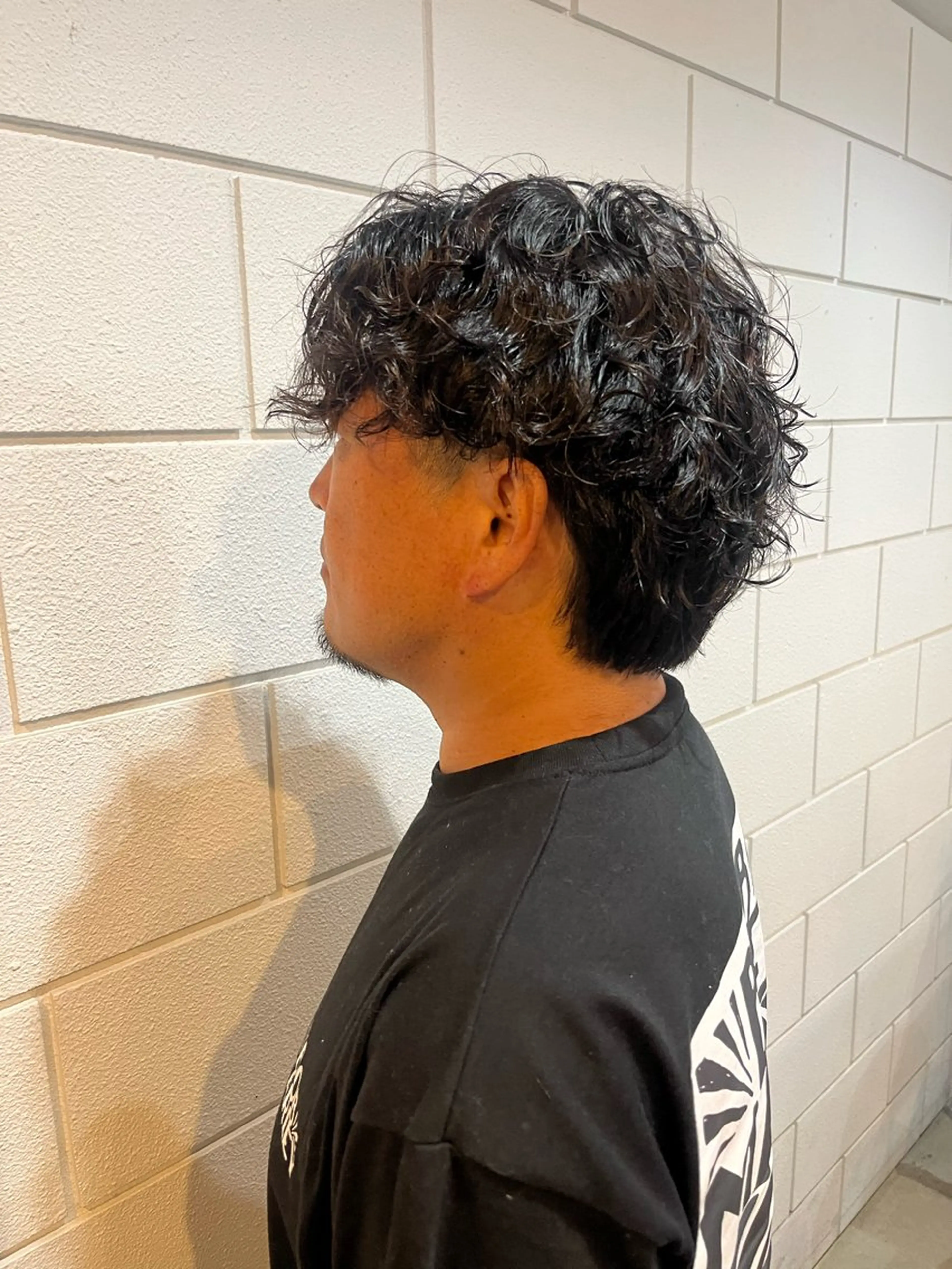 パーマ メンズ パーマ 小沼采唯👧🏼 海好きオヌちゃんのヘアスタイル