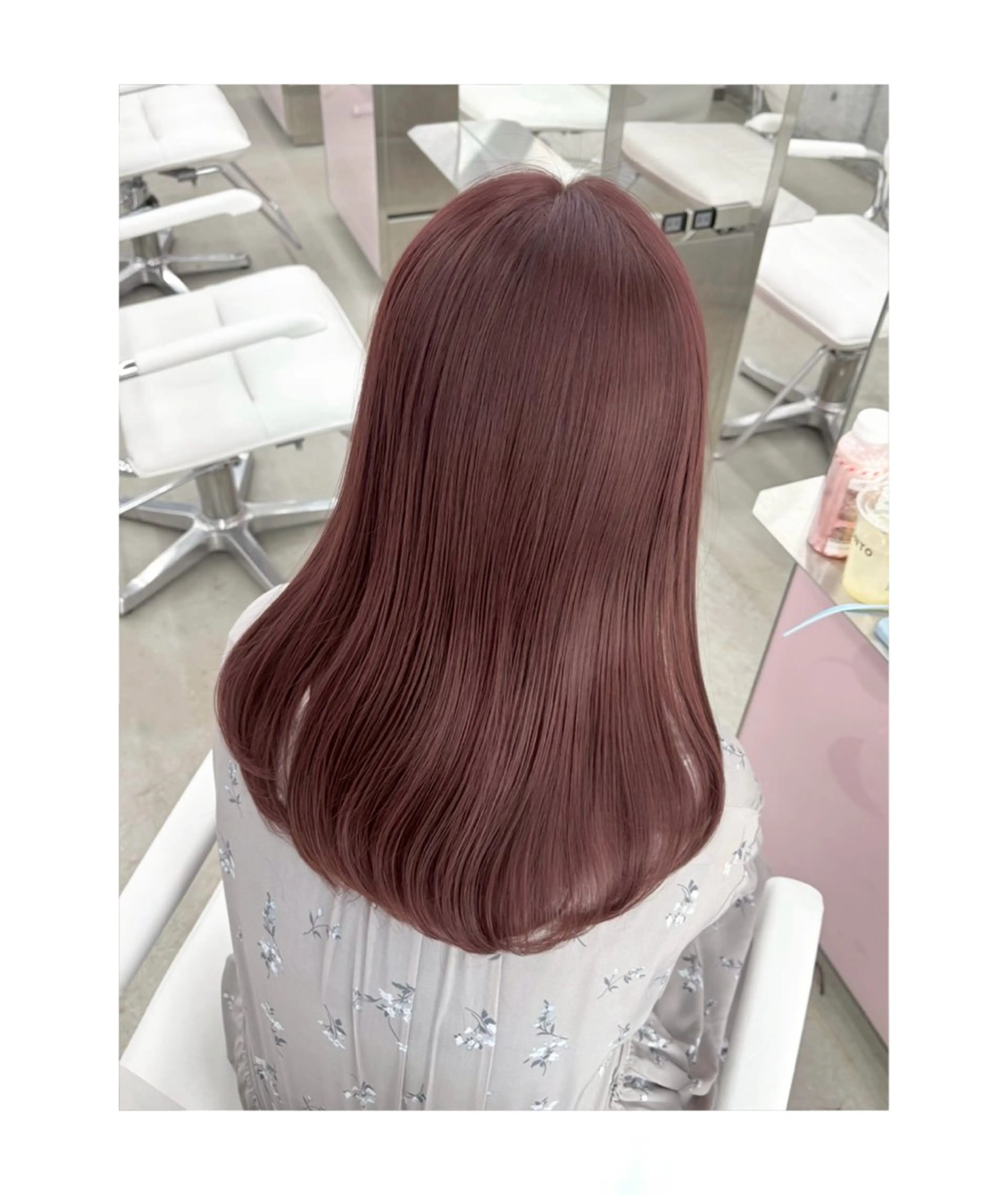 ロング カット ヘアカラー トリートメント 𝑨𝑴𝑰 🎀 モテガーリーヘア🤍のヘアスタイル