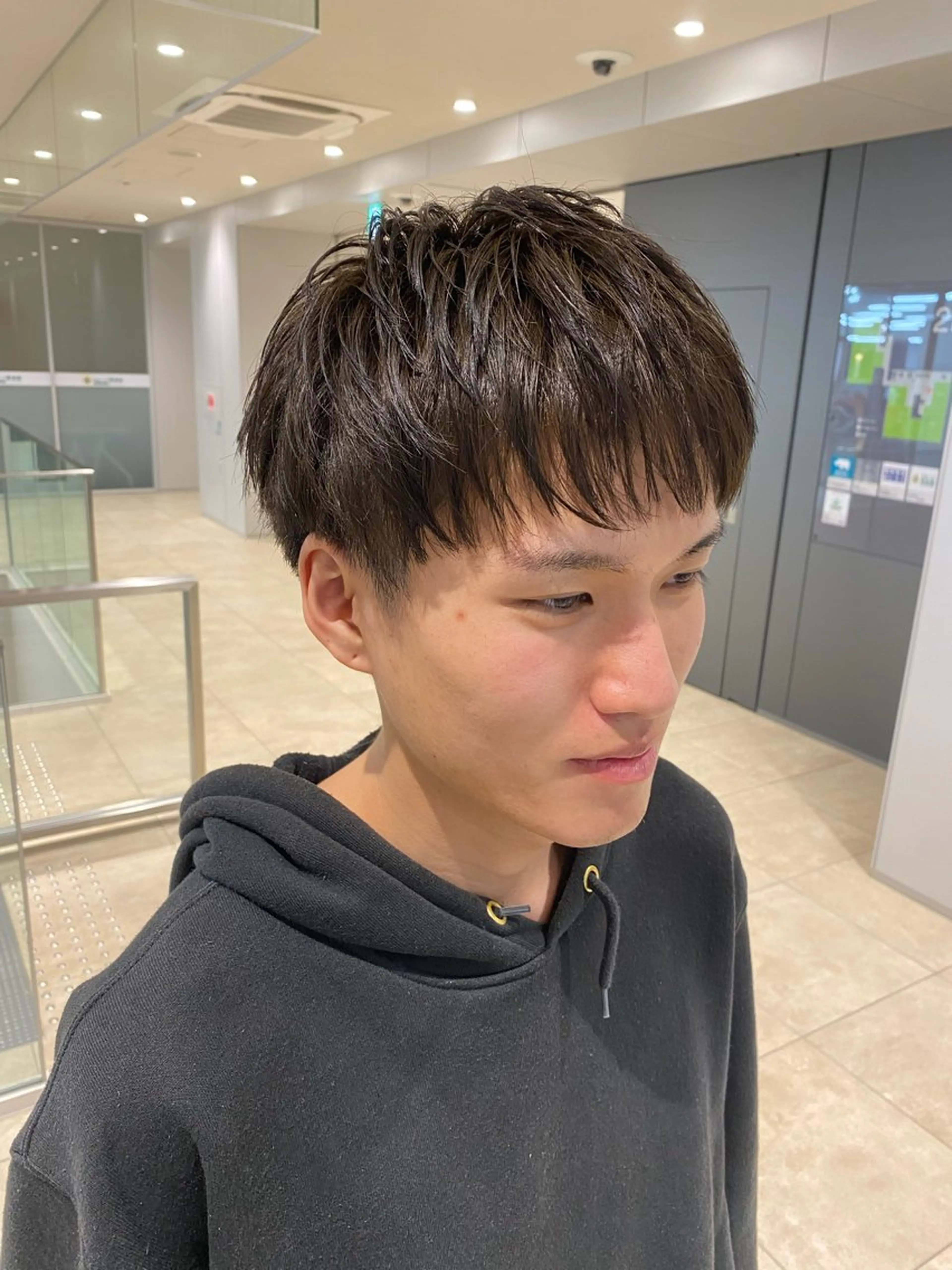 メンズ Dawgs 三浦蓮華のヘアスタイル