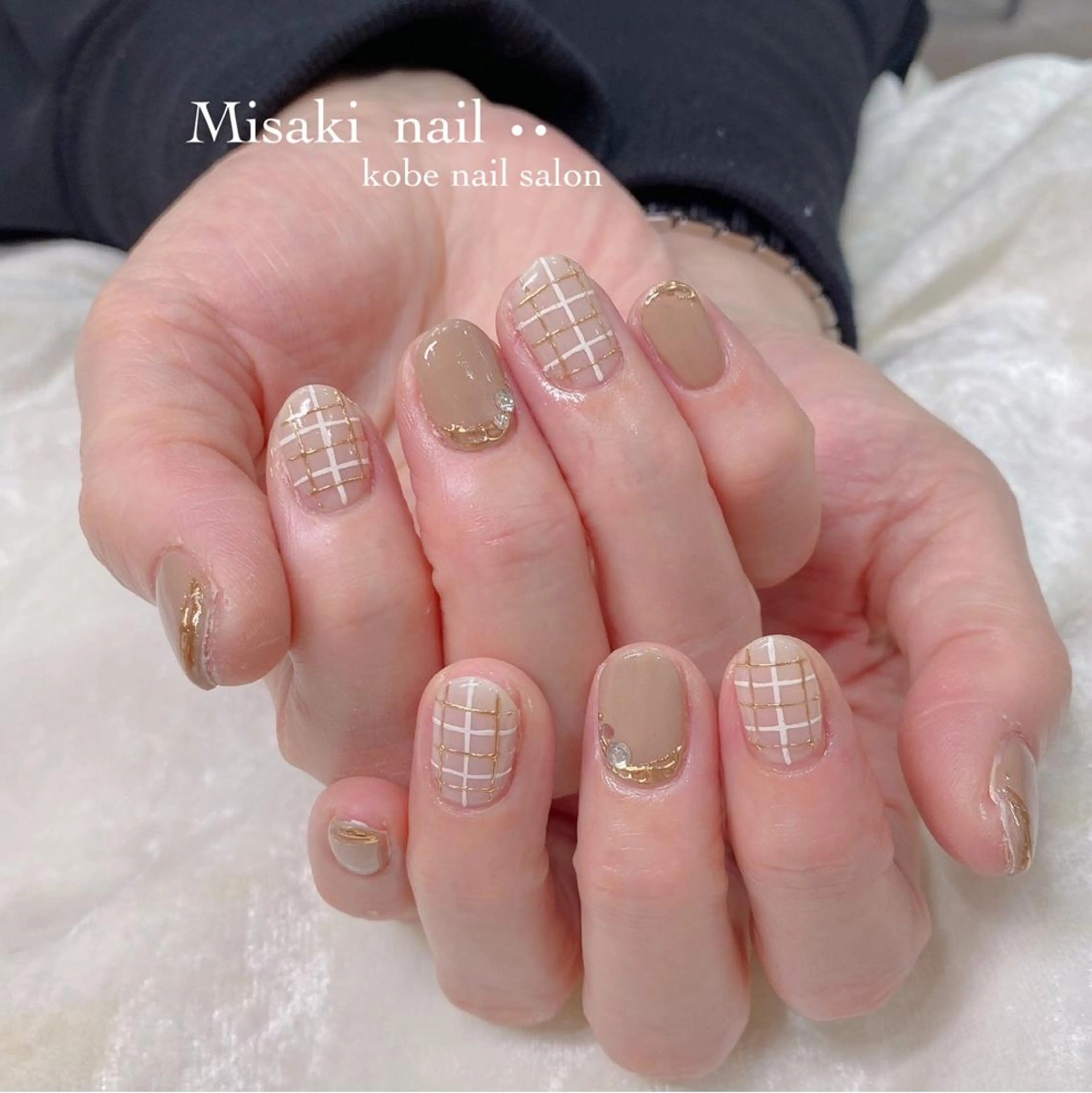 ネイル 韓国ネイル ワンホンネイル ハンドネイル nailsalon miinailsのネイルデザイン