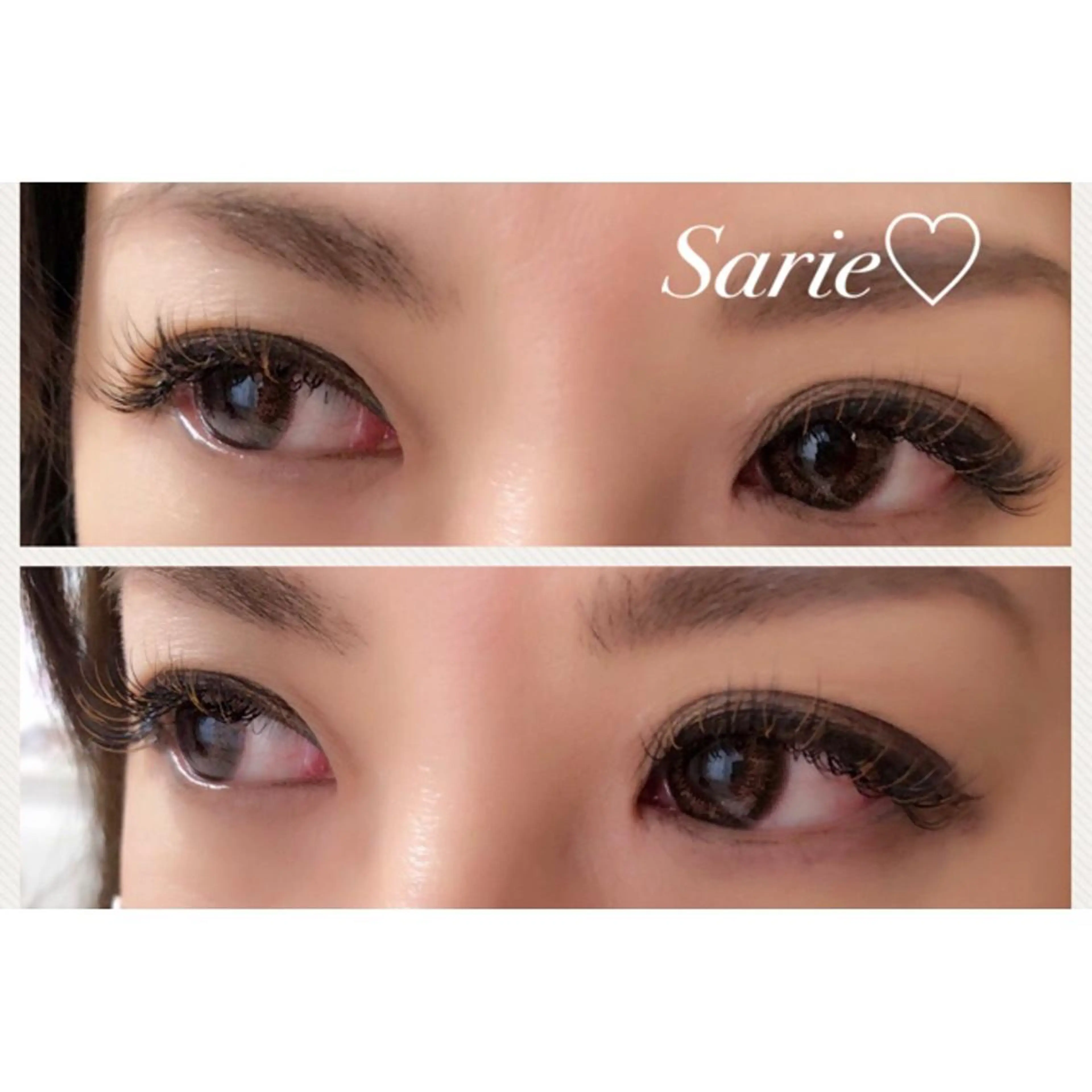 マツエク・マツパ カラーマツエク Sarie所属・Mai ♡のマツエク・マツパデザイン