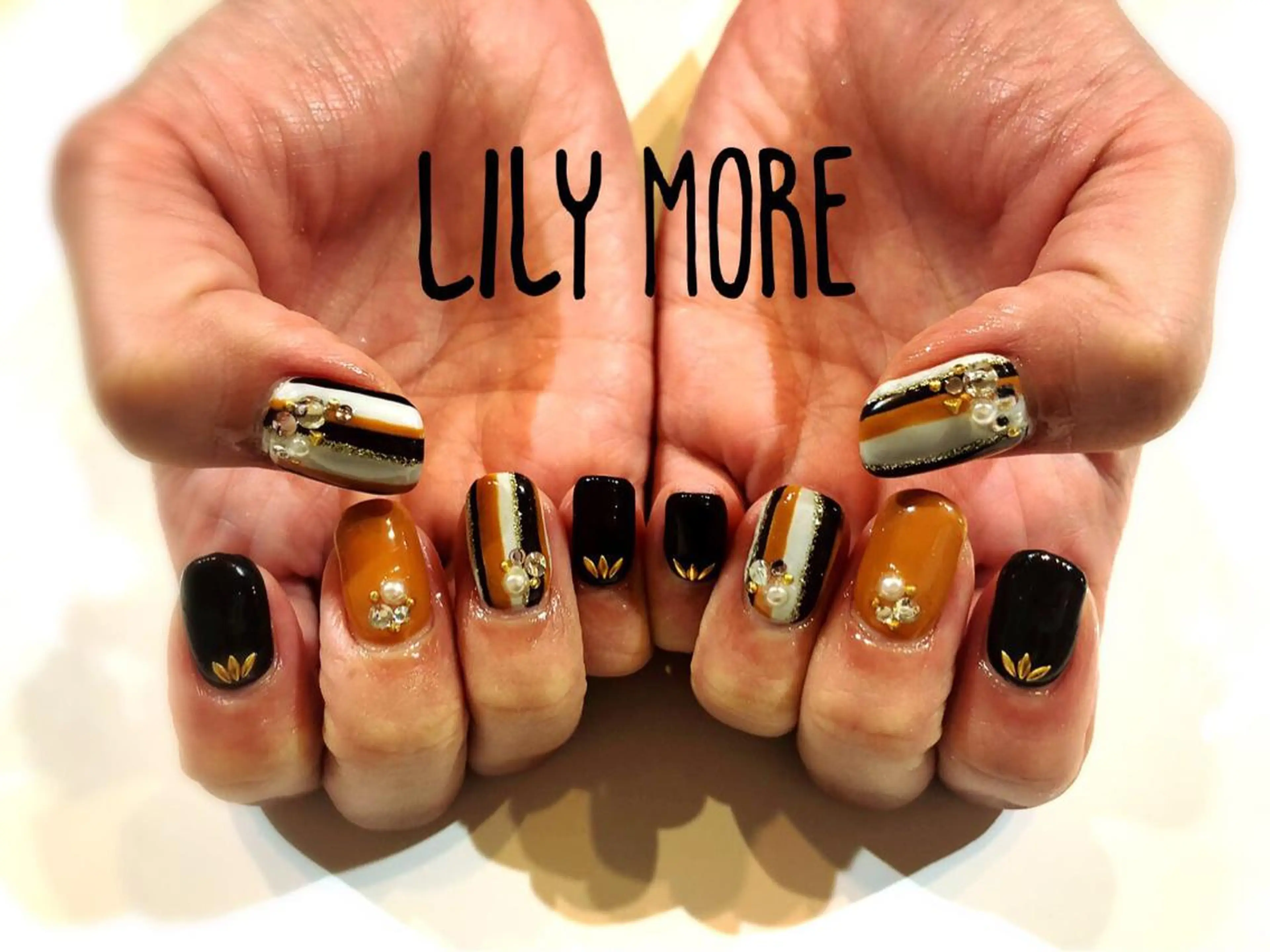 ネイル ラメ(グリッター) Lily closetのネイルデザイン