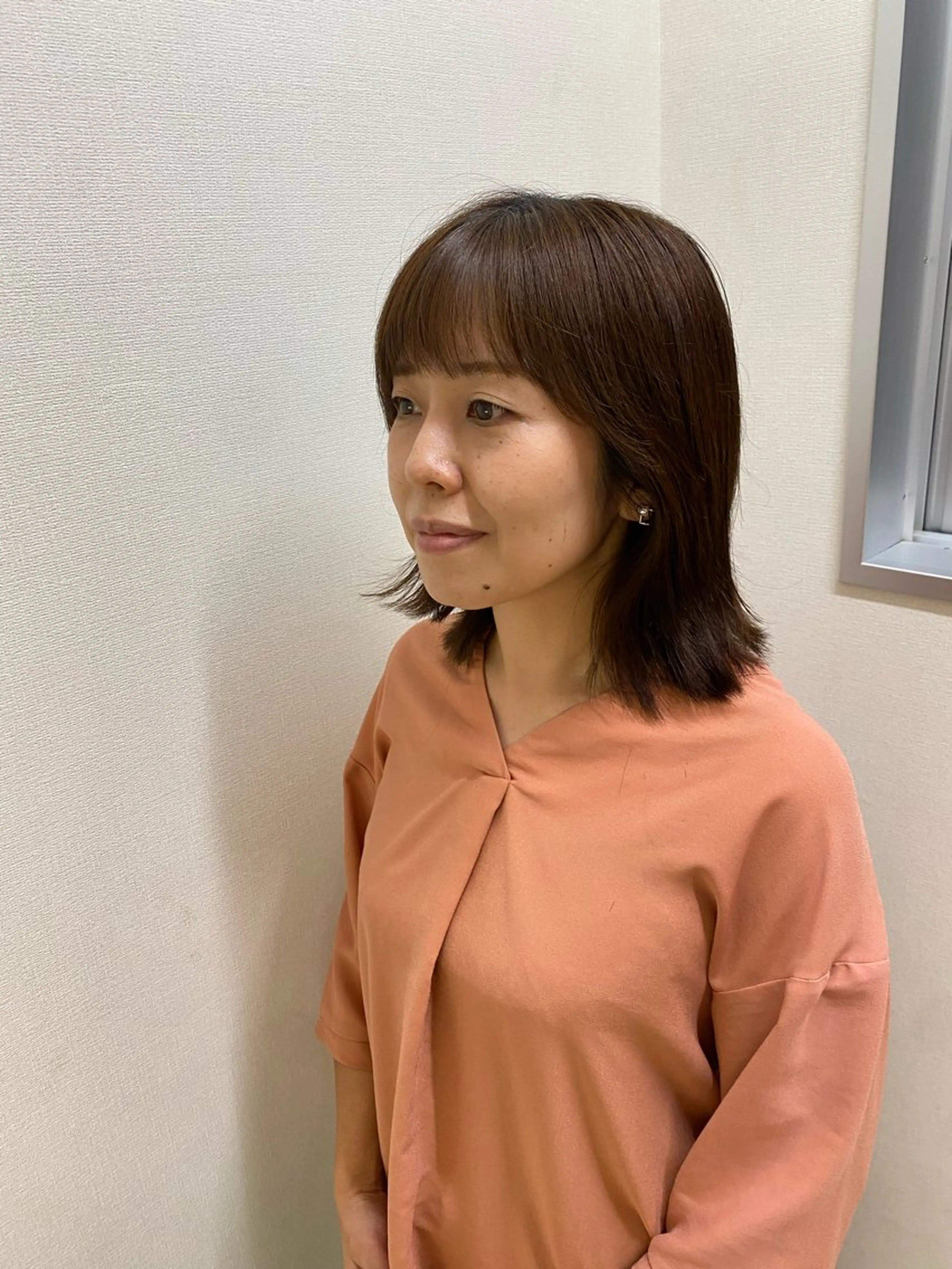 ミディアム 芦田 佑理のヘアスタイル