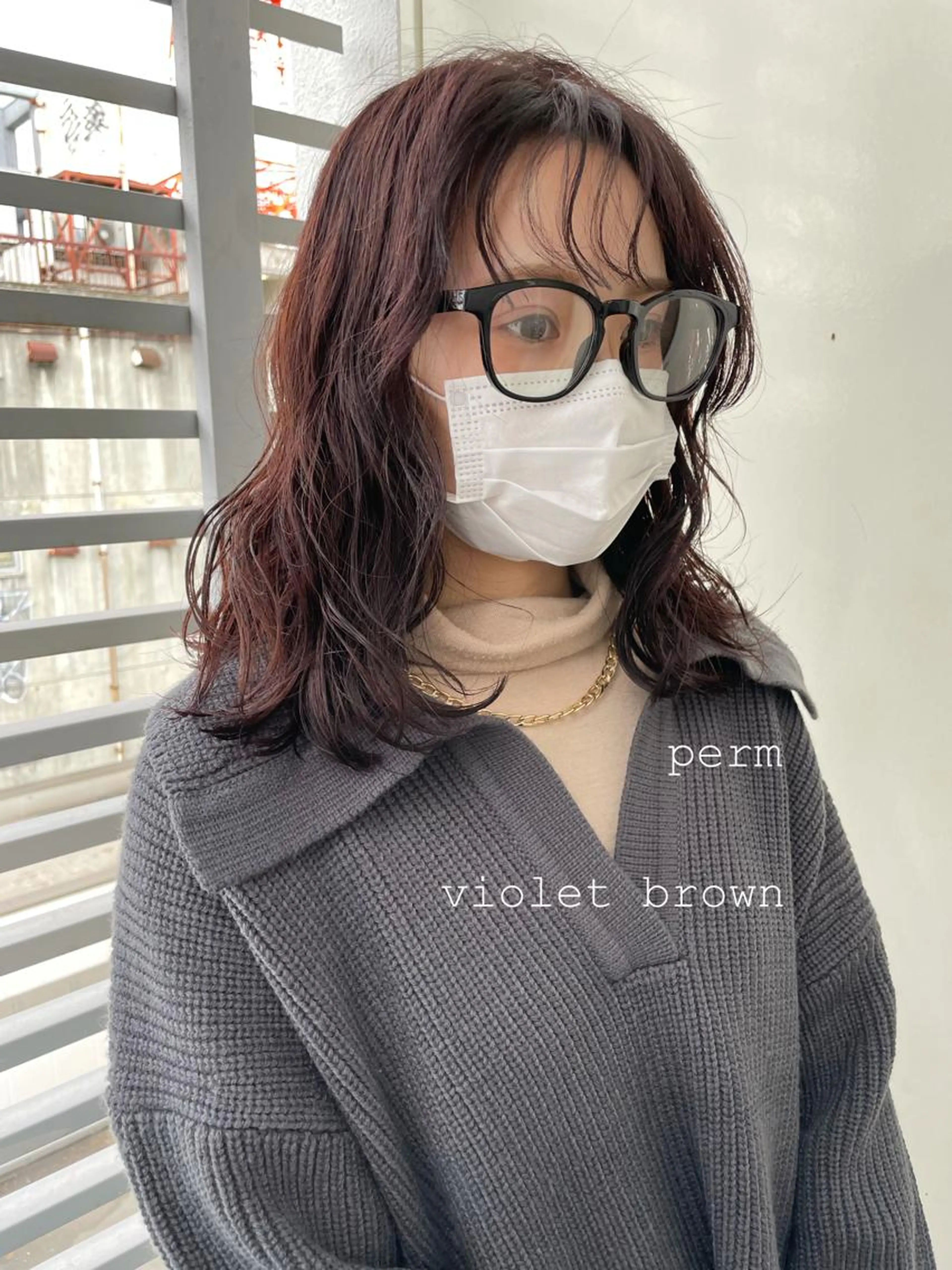 カット+コスメパーマ(ダメージレス)流行りのニュアンスパーマ/ウェーブ♡の写真