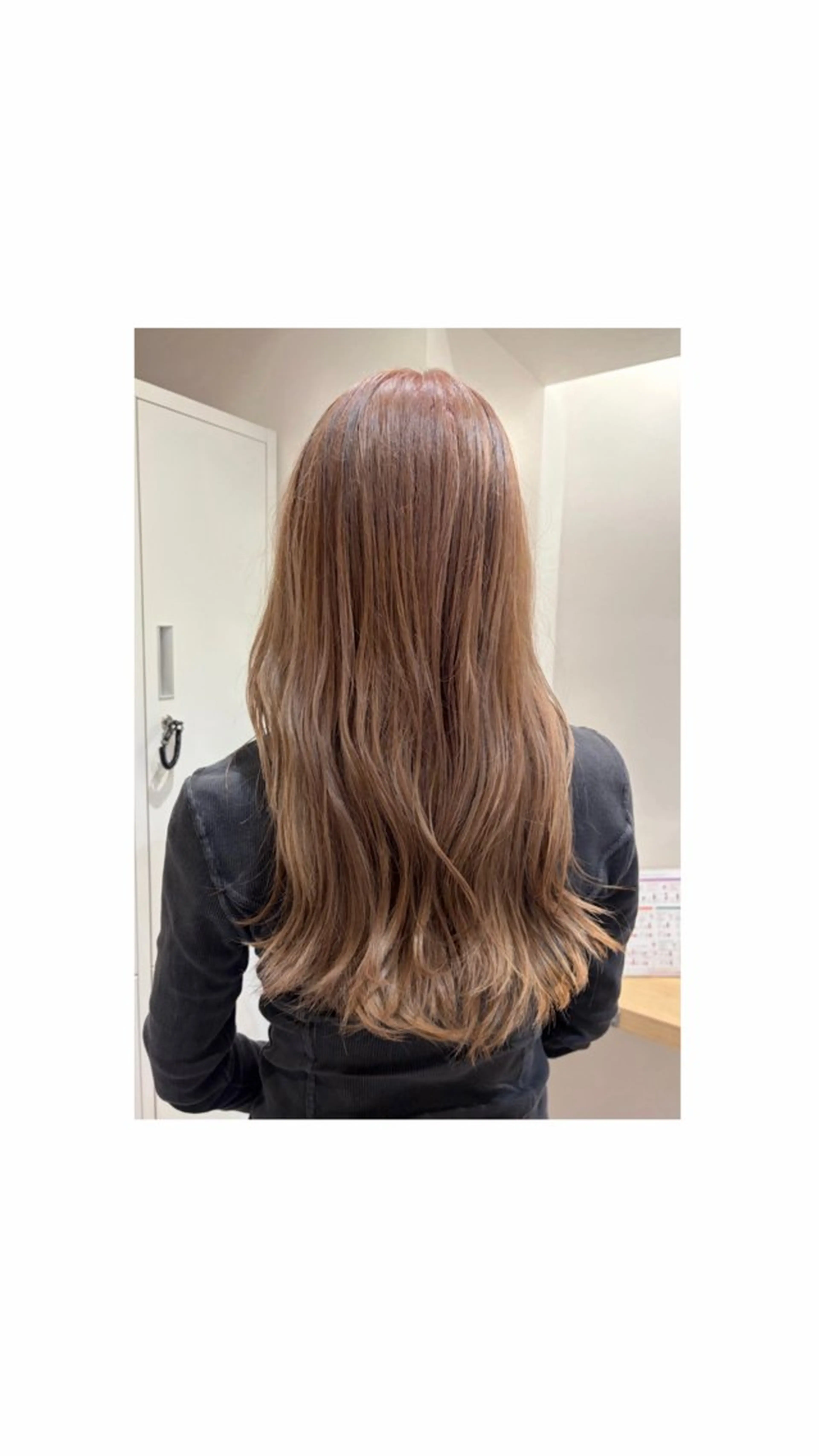 ロング カラー BLEACH YURINAのヘアスタイル