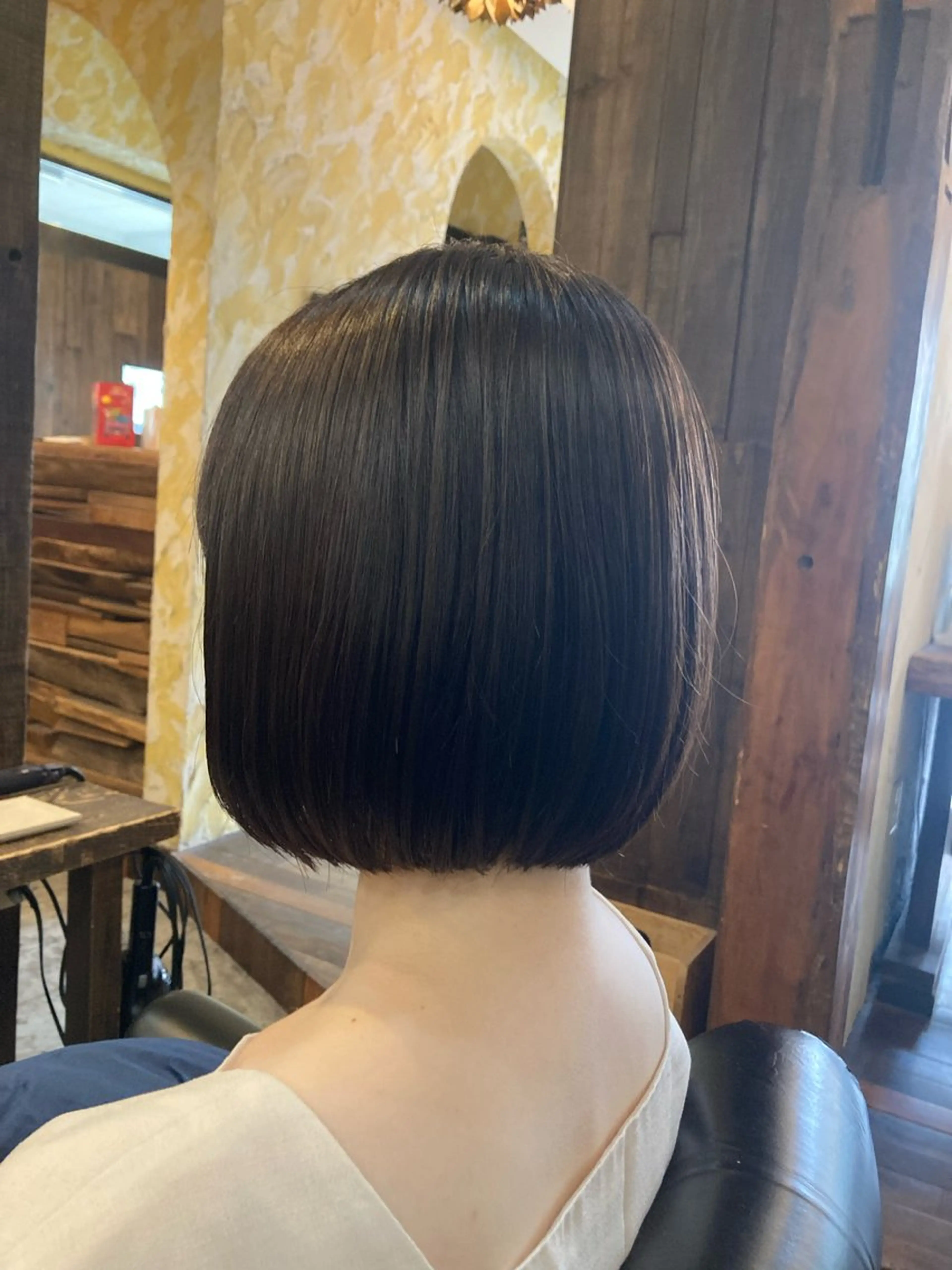 ショート カラー ボブ 佐藤 健のヘアスタイル