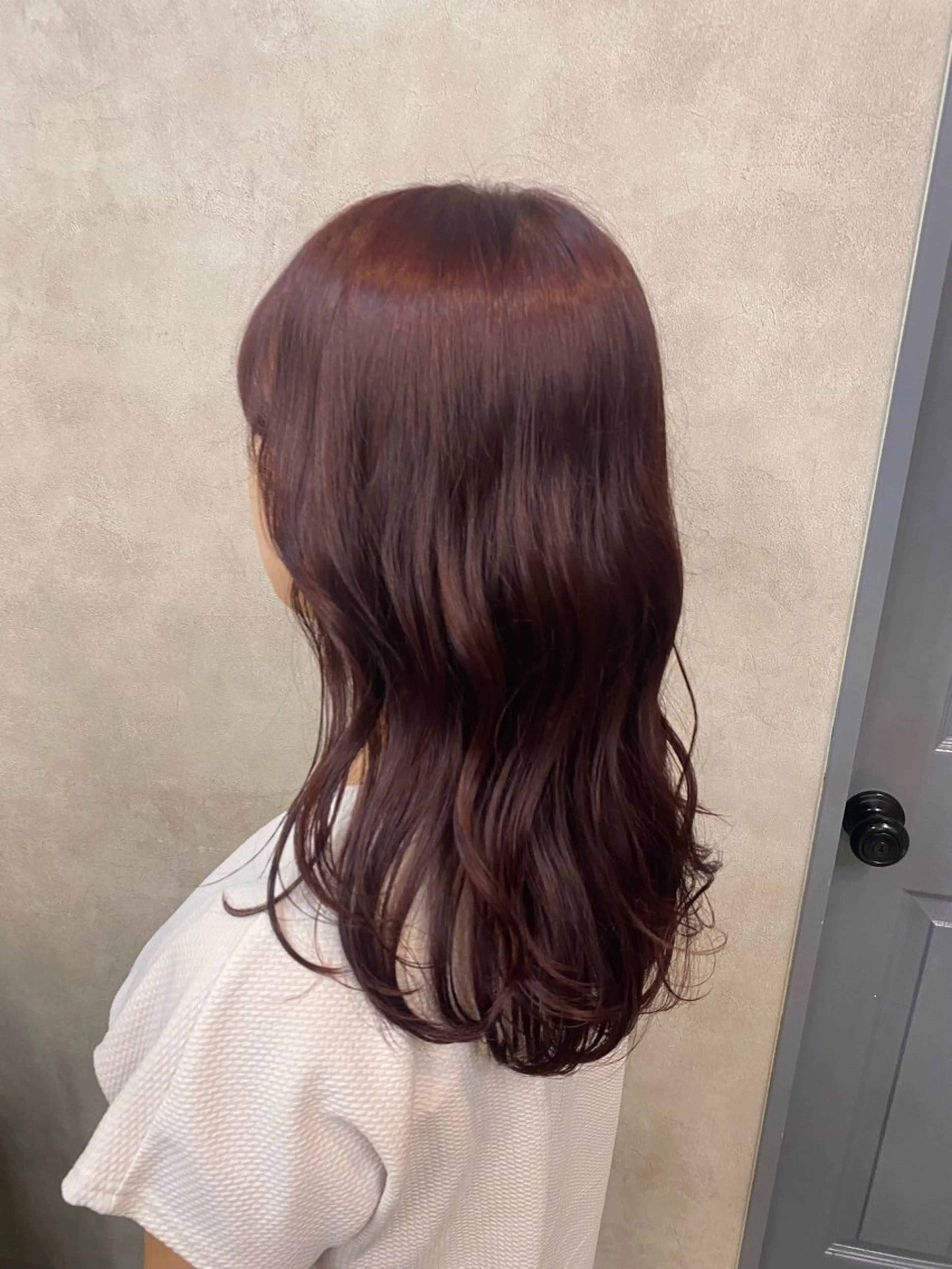 セミロング カラー ヘアカラー トリートメント attrait所属・アトレ＊個室サロン himekaのヘアスタイル