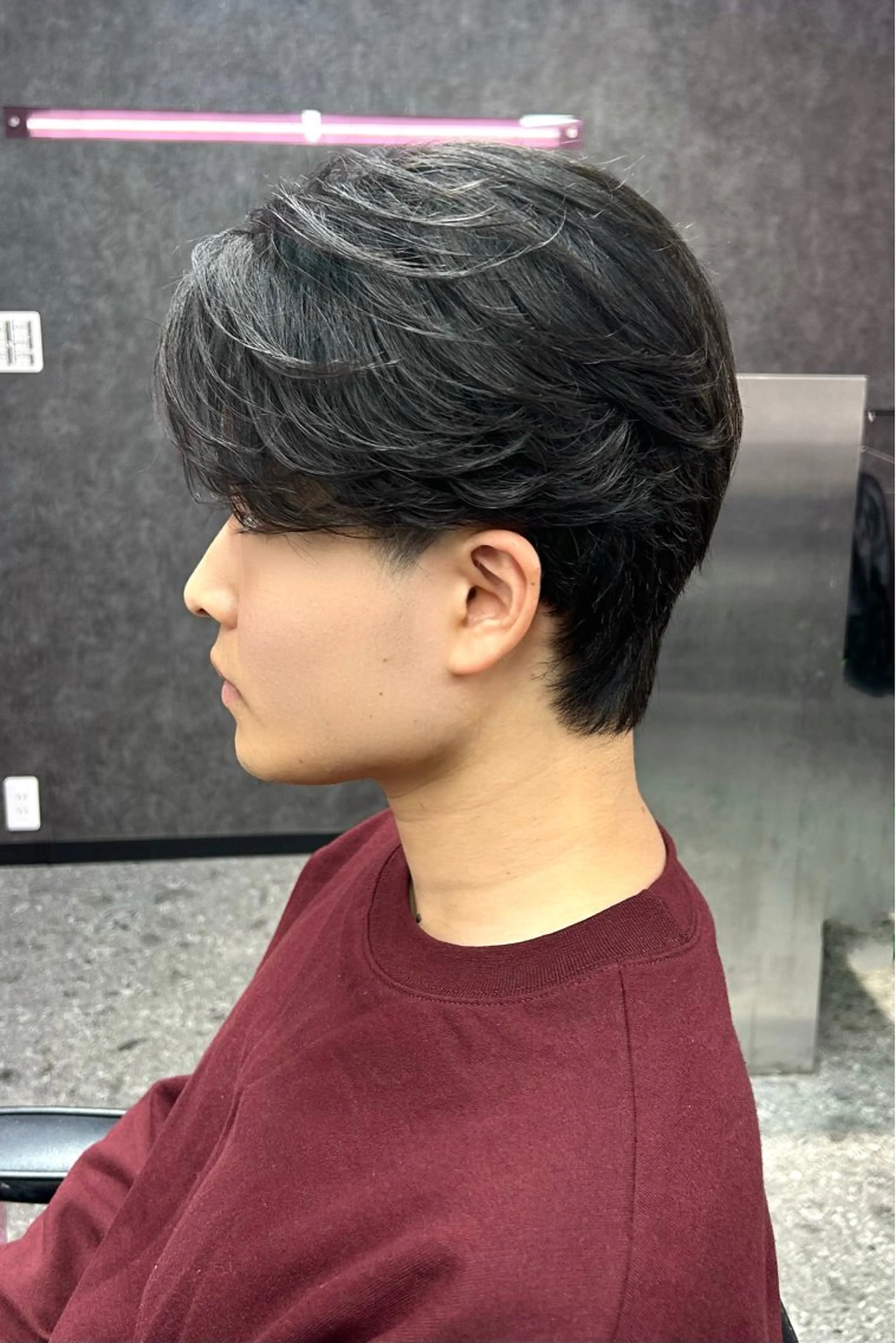 ショート カラー メンズ カット ヘアセット メンズスタイリスト 前田雄輝のヘアスタイル