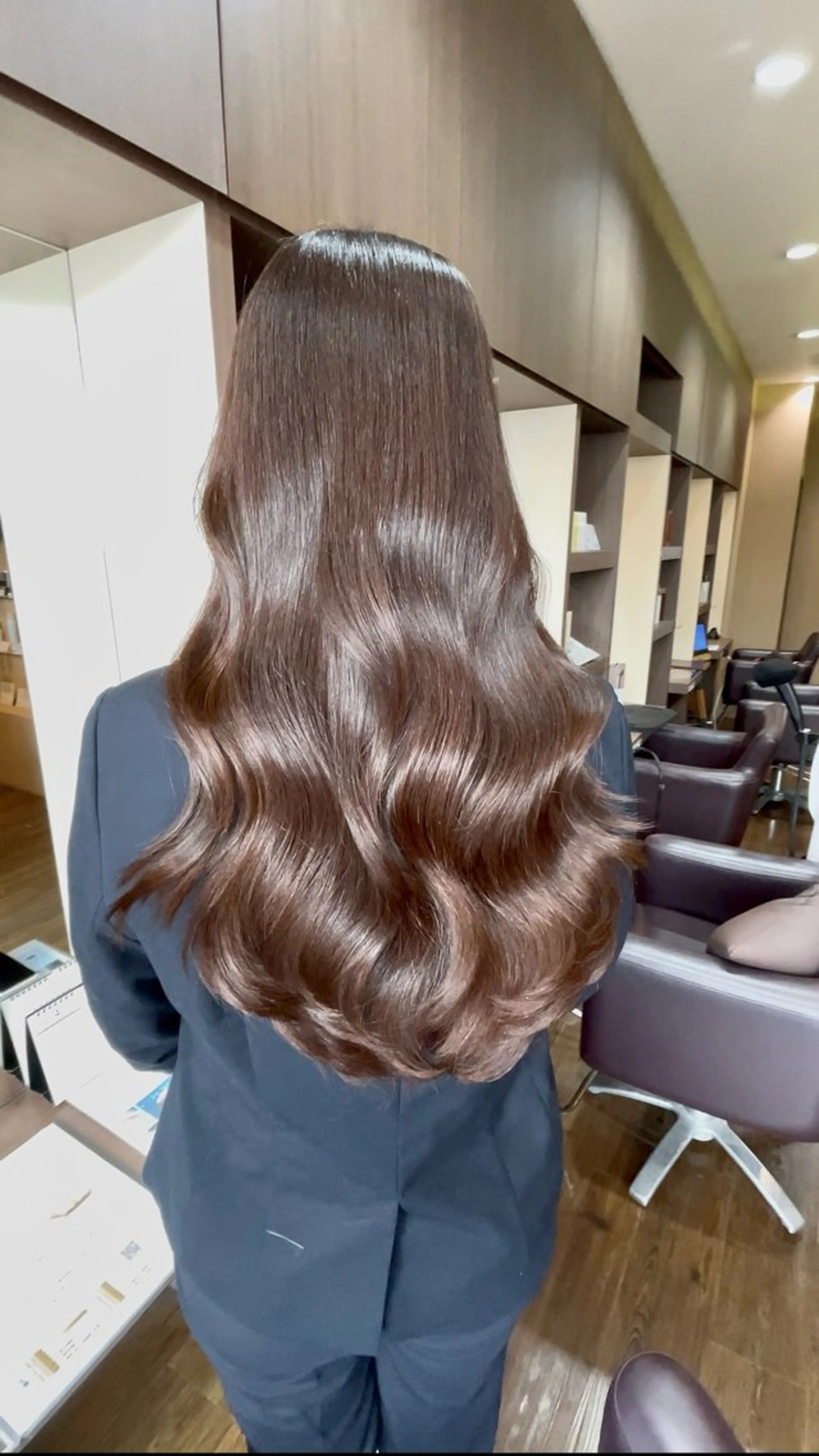 ロング カラー 縮毛矯正/髪質改善 の専門家IKEのヘアスタイル