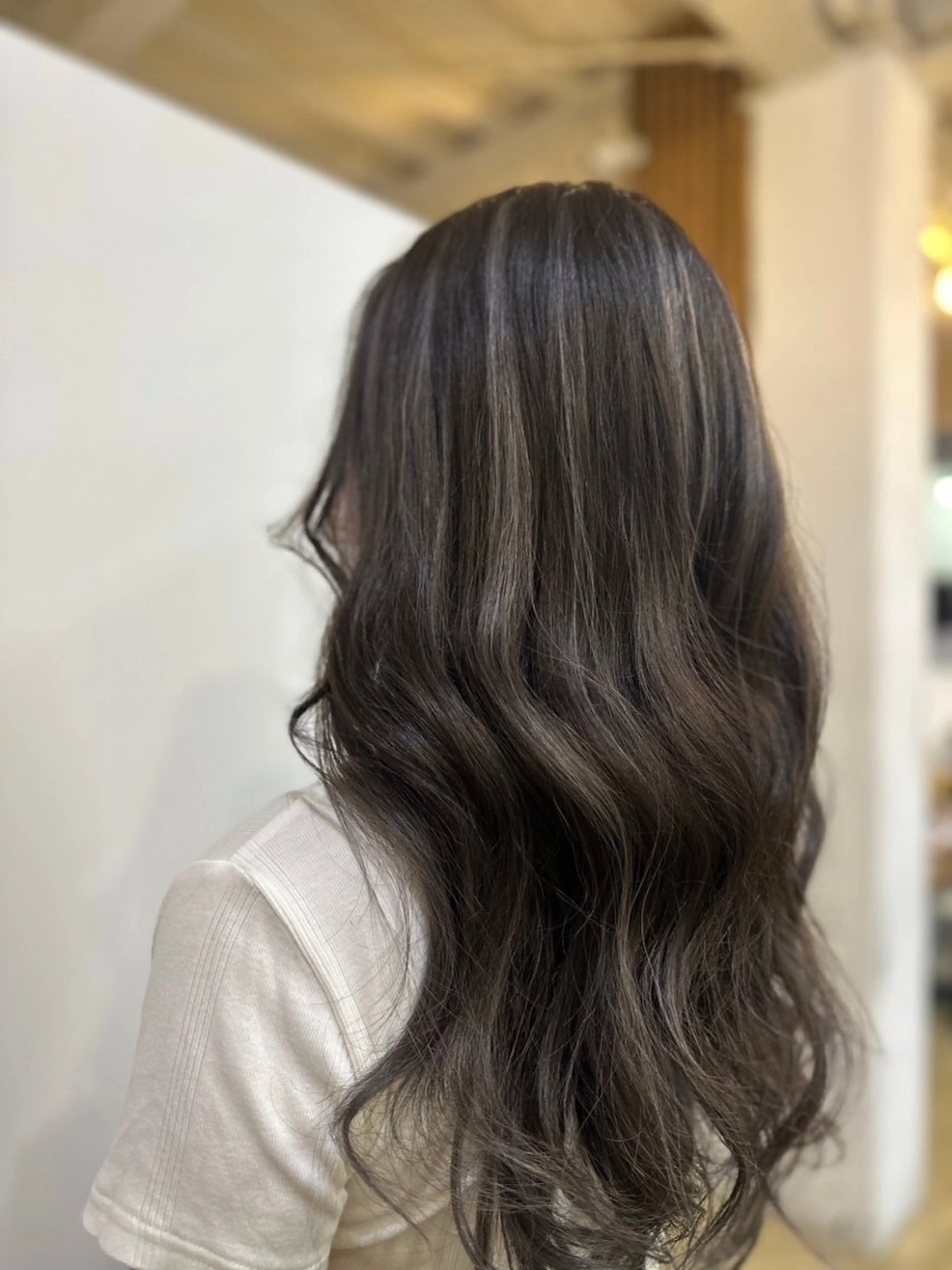 ロング シールエクステ エクステ エクステ BRAS ナカガワのヘアスタイル