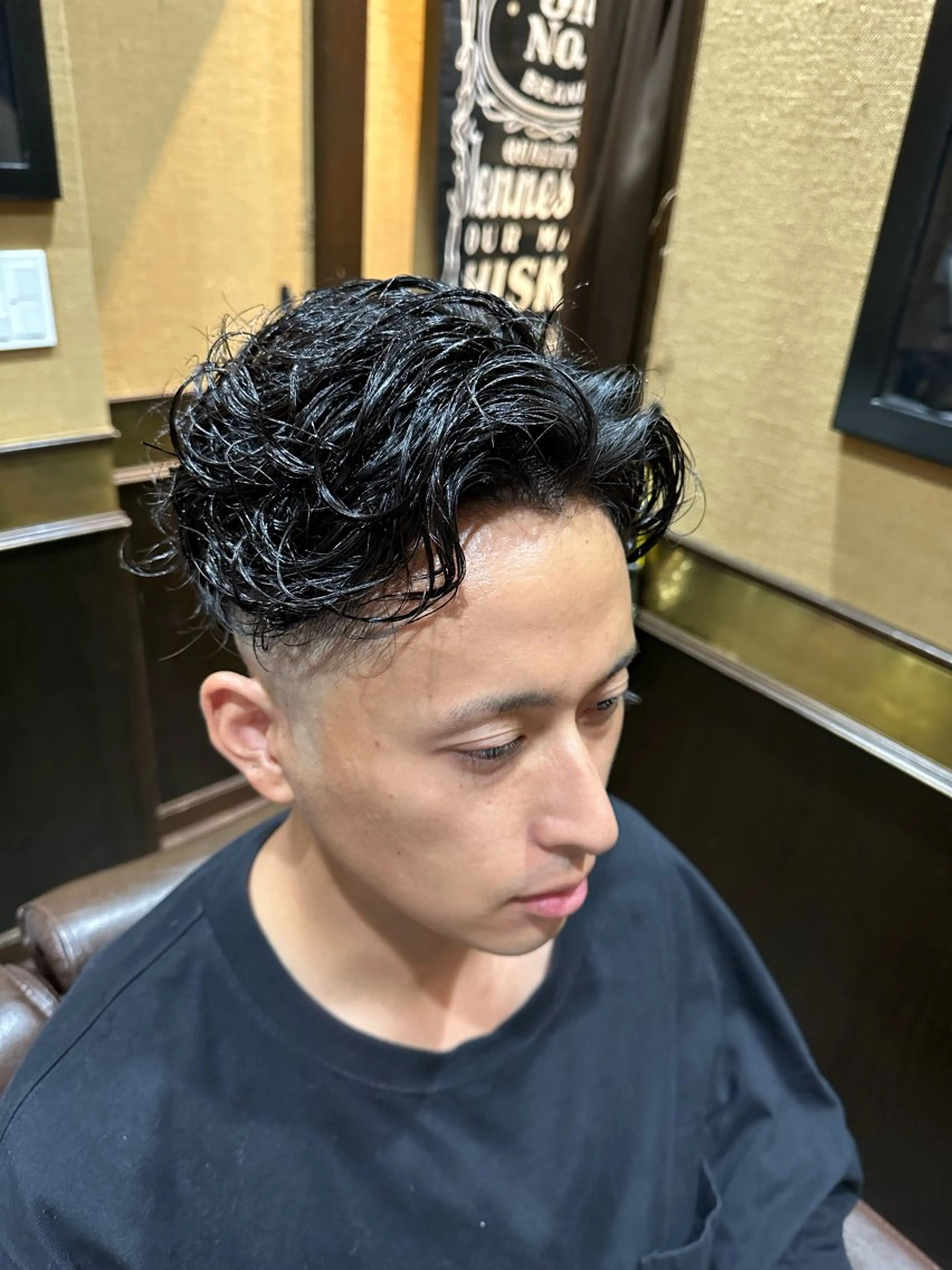 パーマ 店長💈山田竜太 BARBERのヘアスタイル