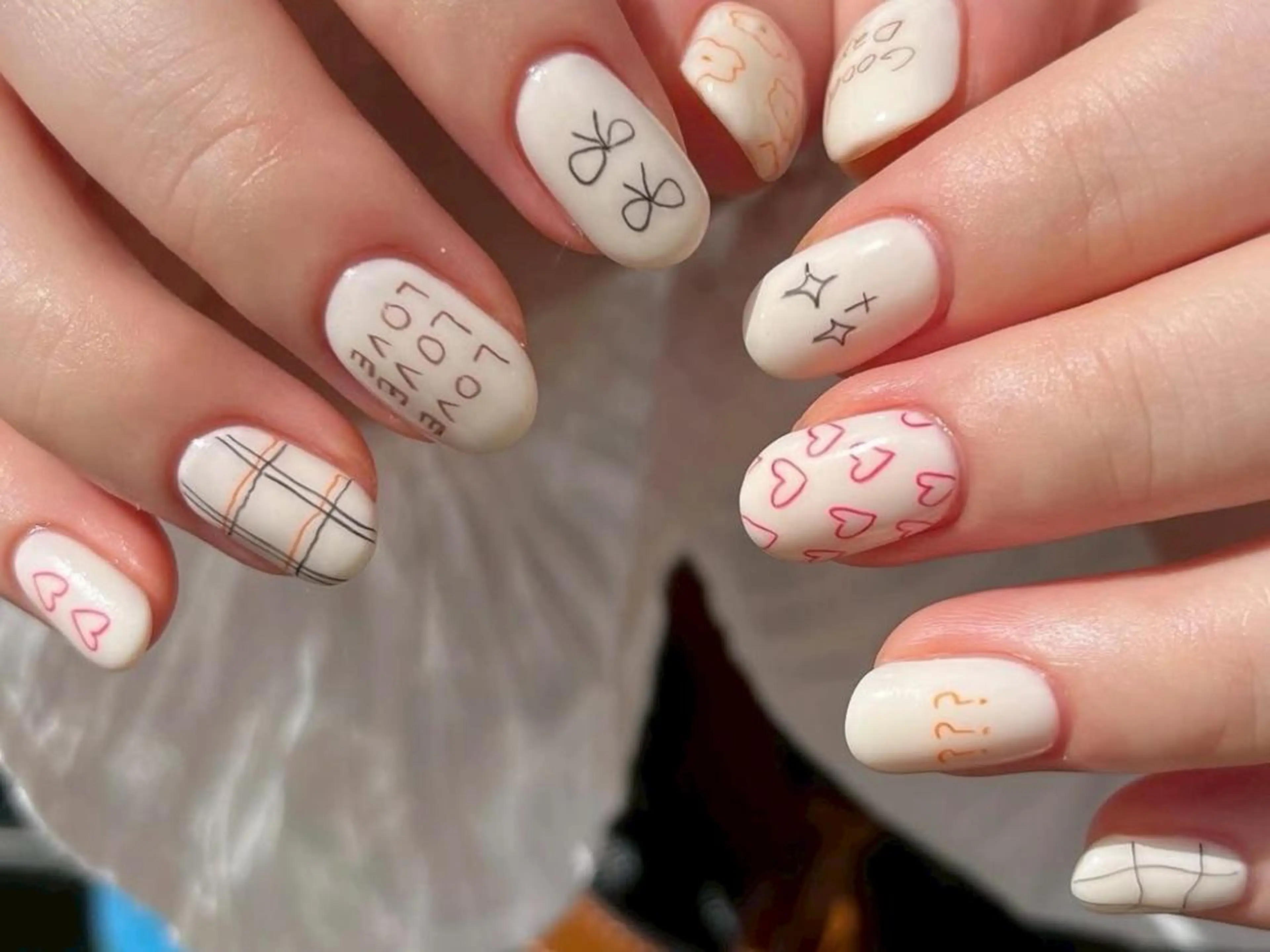 ネイル 渋谷 怜奈のネイルデザイン