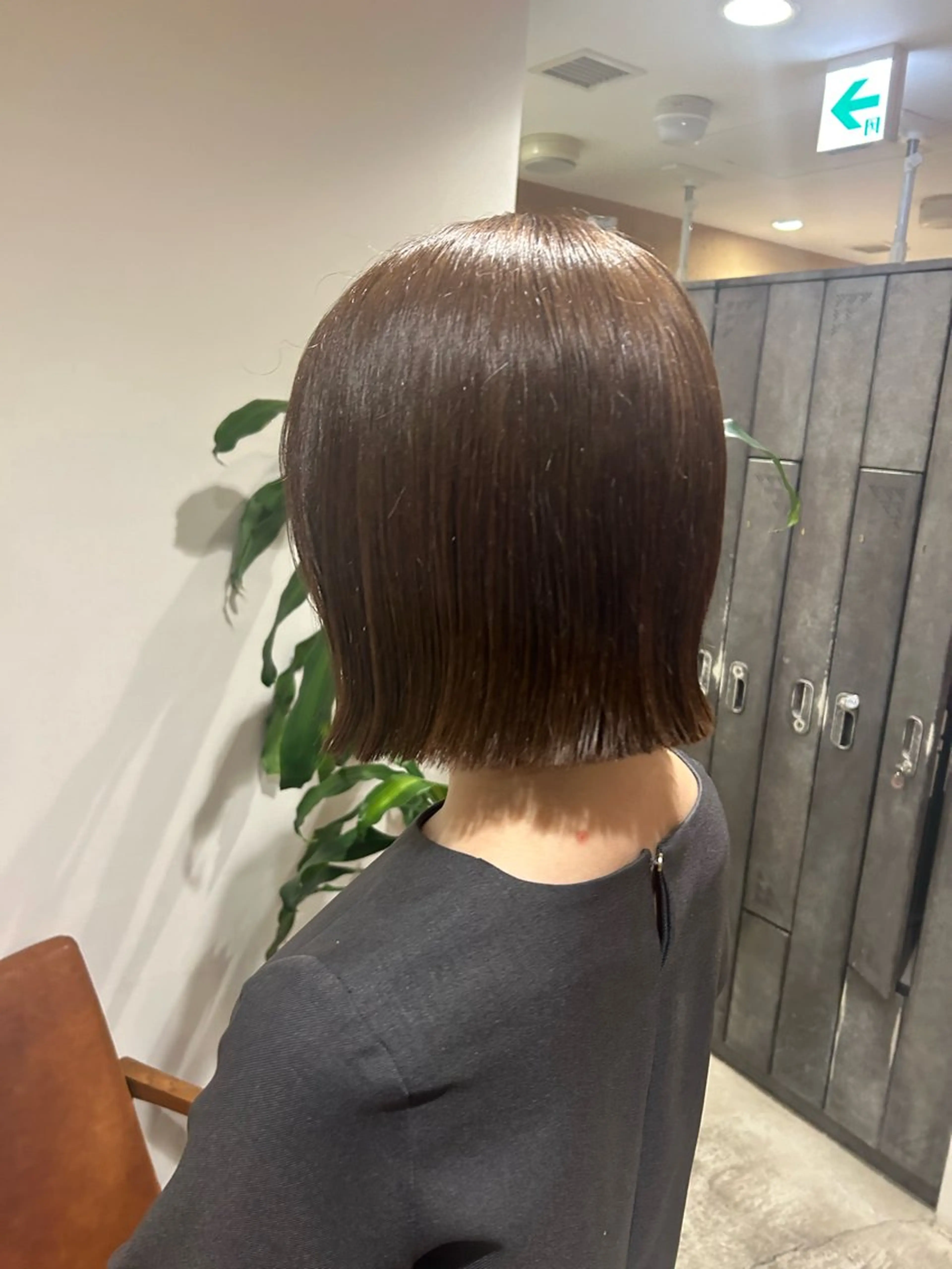 ミディアム ボブ カット nana/ボブ/ レイヤー/梅田のヘアスタイル