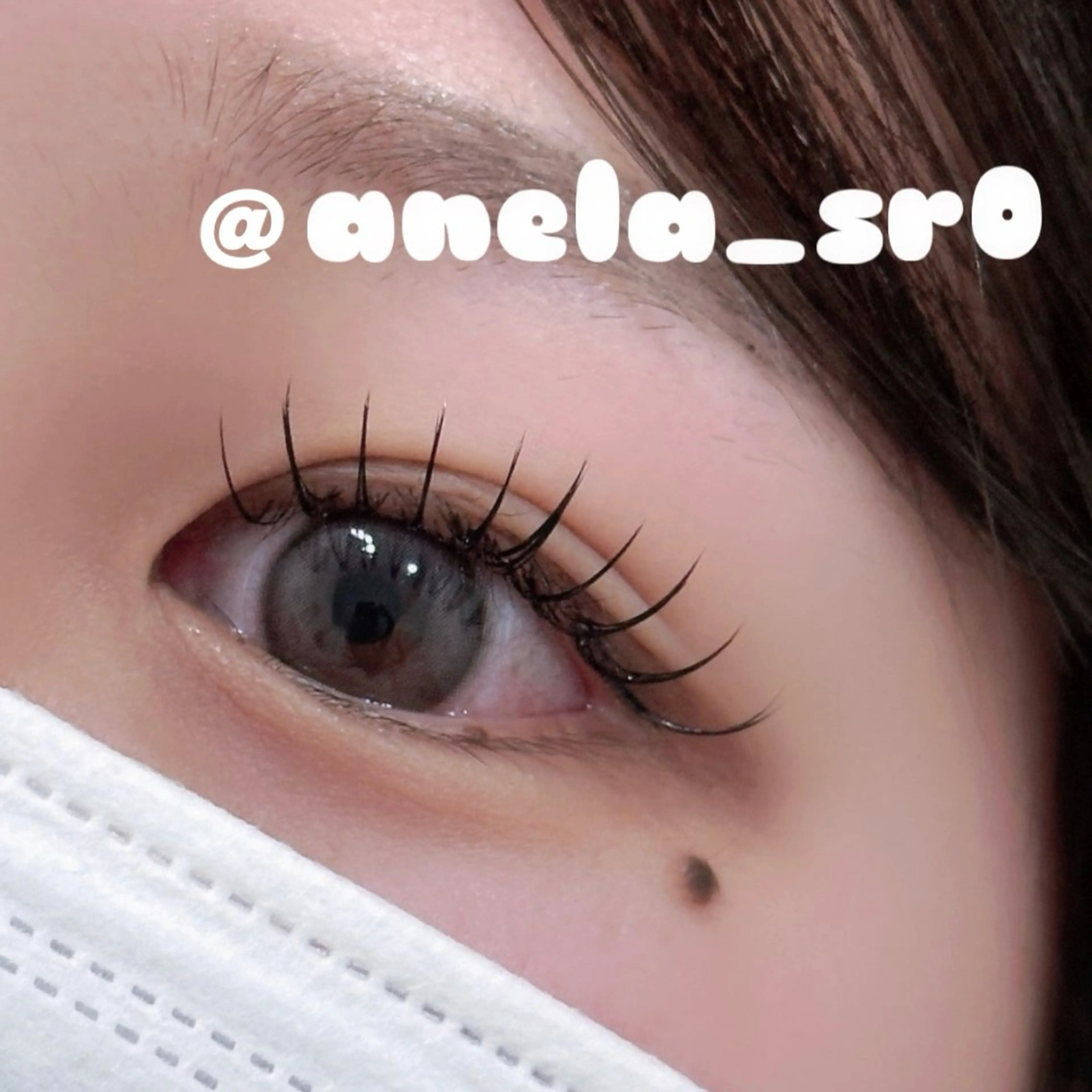 マツエク・マツパ Dカール フラットラッシュ Eyelash & Nail ANELA所属・🫧ANELA 堀江🩵の眉毛・アイブロウイメージ