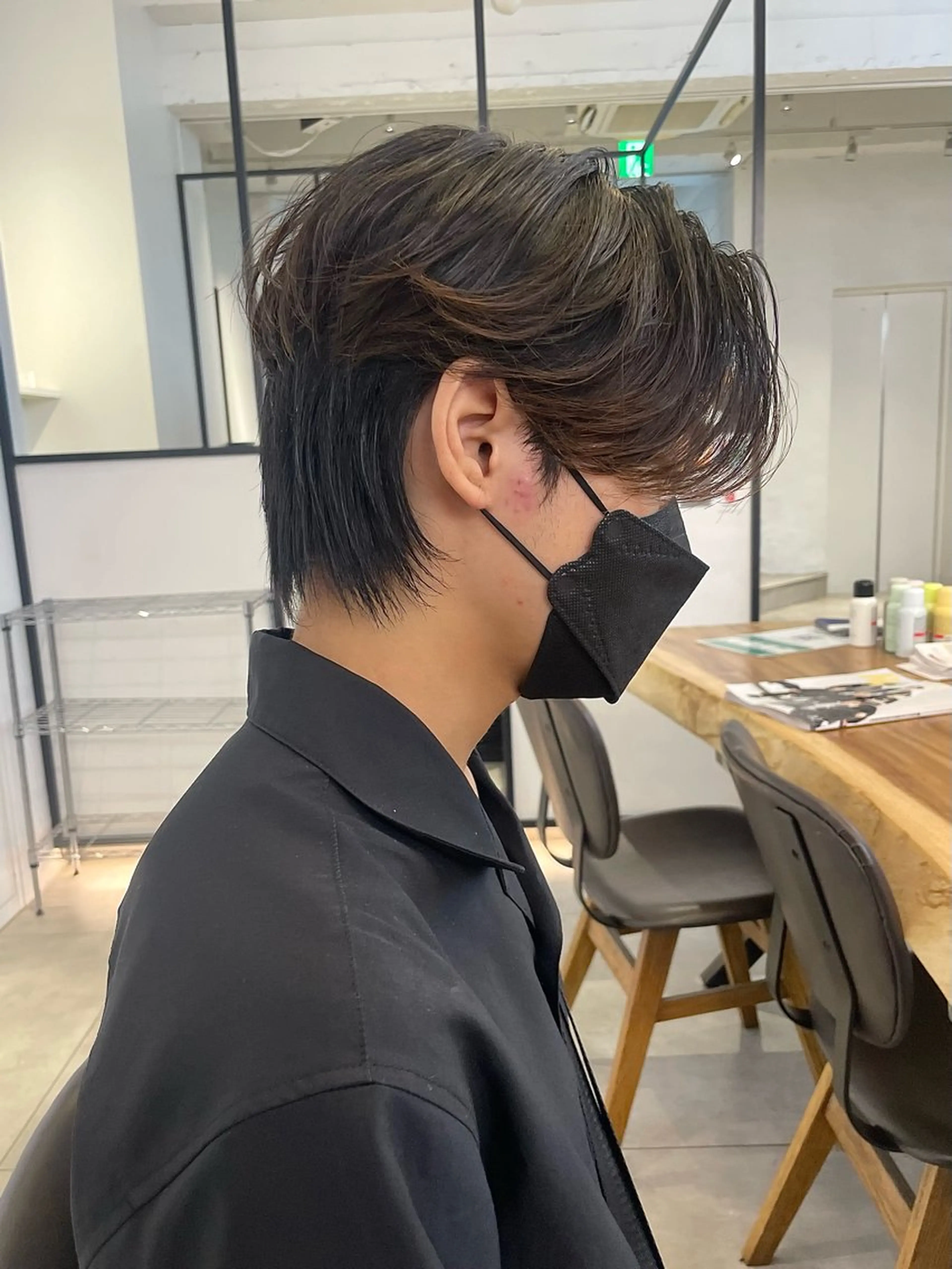 ショート パーマ メンズ カット パーマ 🇰🇷カルマパーマ kaito🇰🇷のヘアスタイル