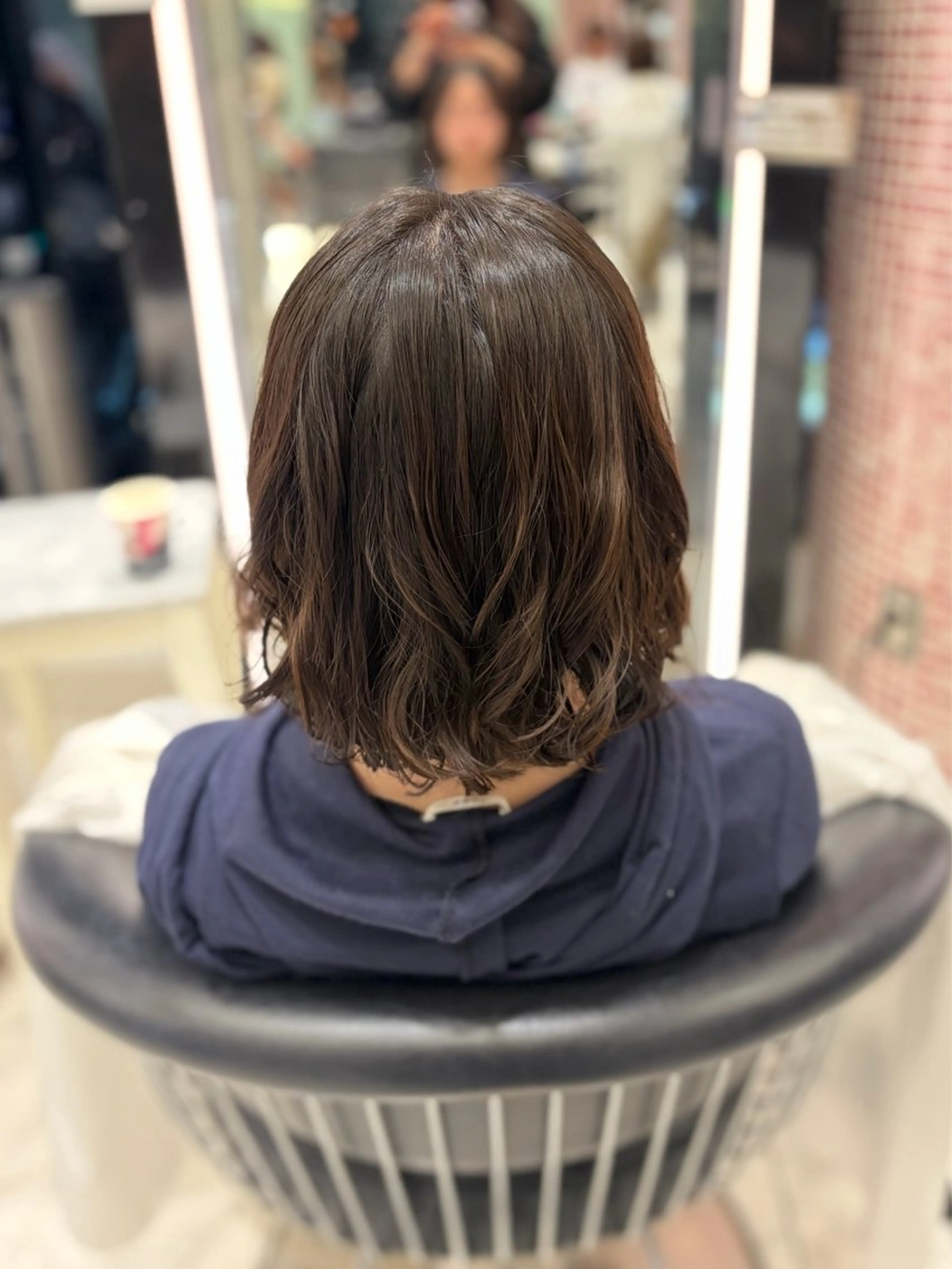 ミディアム パーマ ミディアムパーマ ボブ カット パーマ 🌸銀座No.1パー マ🌸いでいあやのヘアスタイル