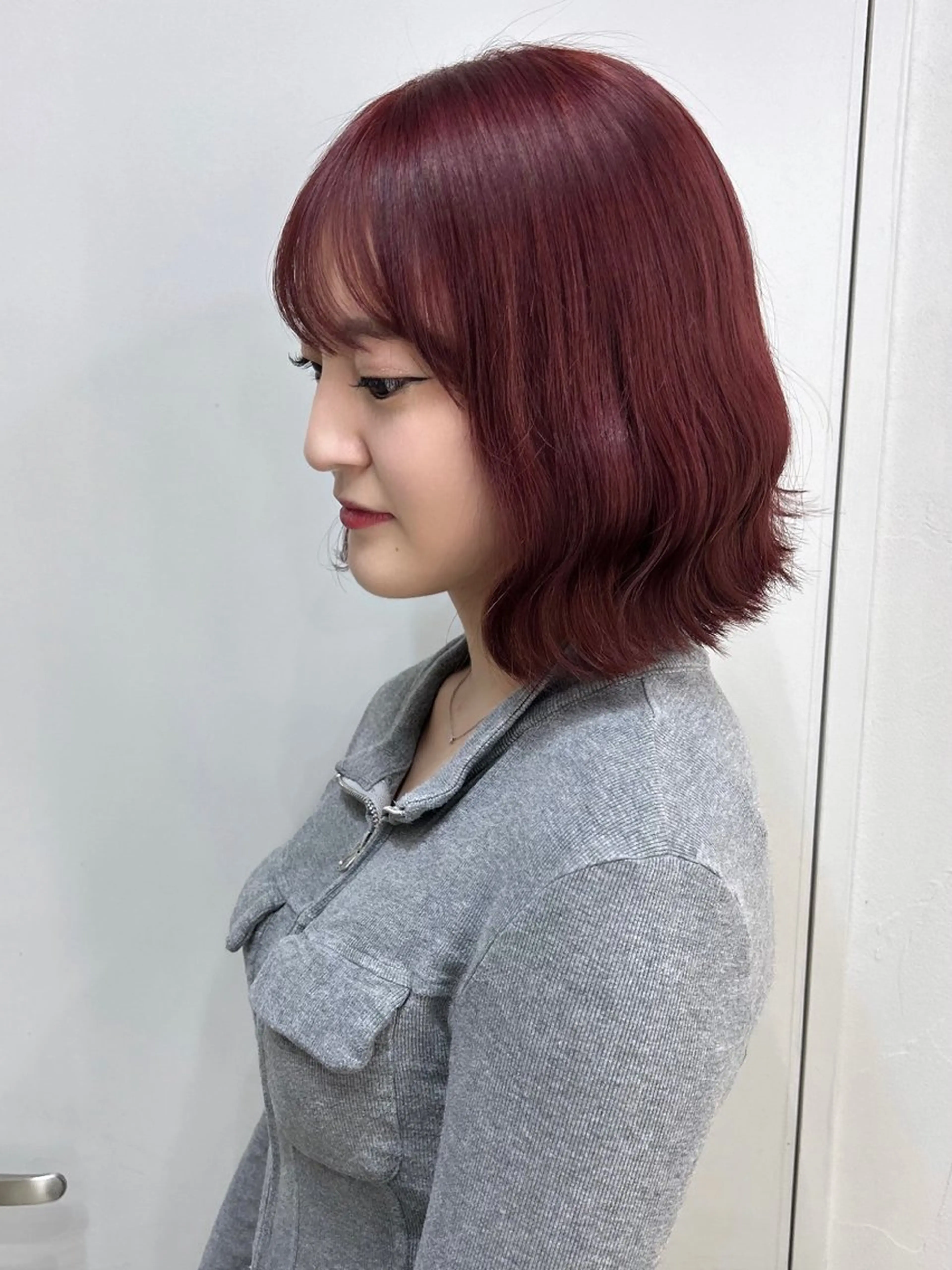 カラー Ami♡表参道/艶髪 ピンク/盛れカットのヘアスタイル