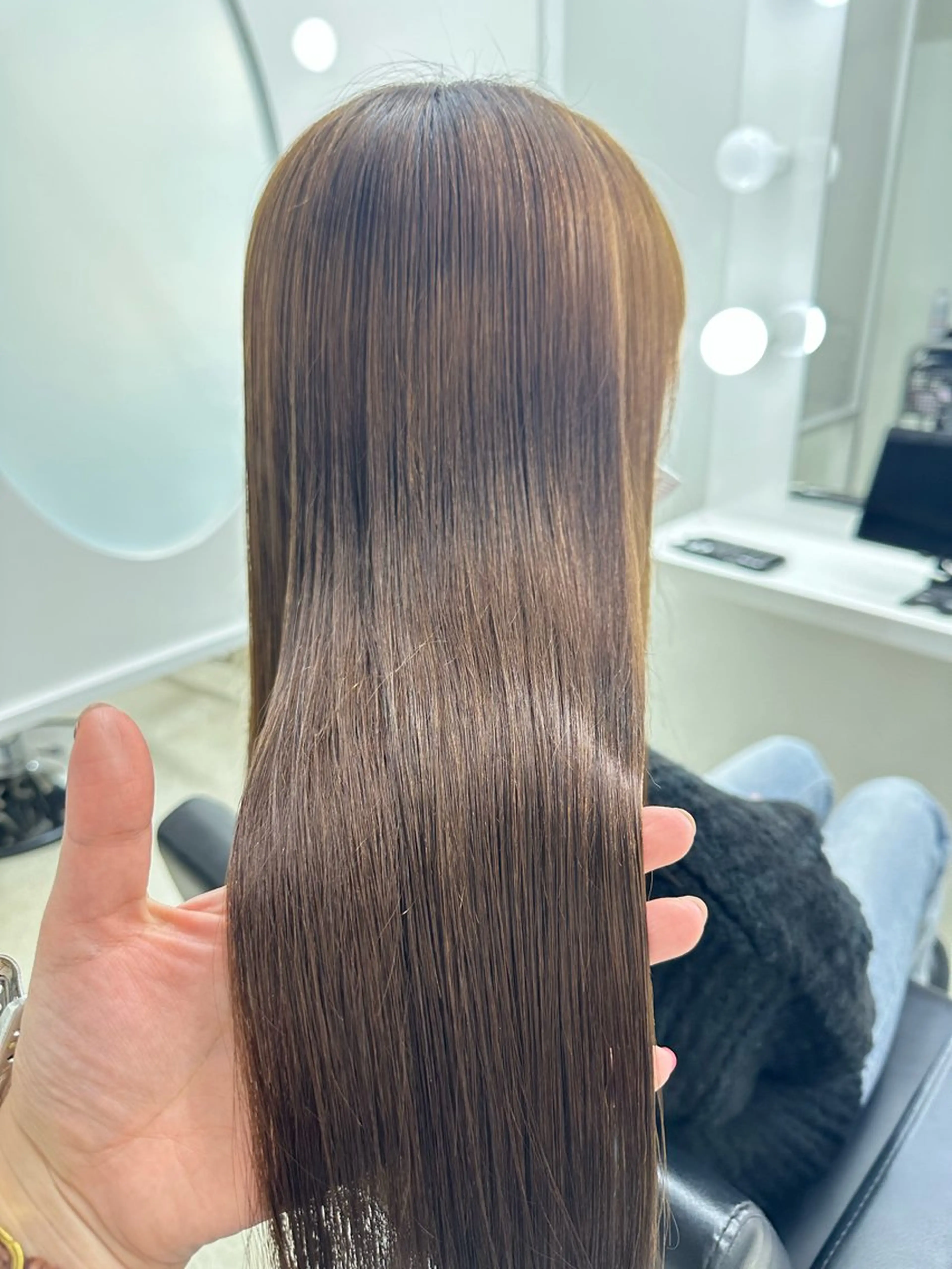 ロング 髪質改善 トリートメント トリートメント 中河 ななのヘアスタイル