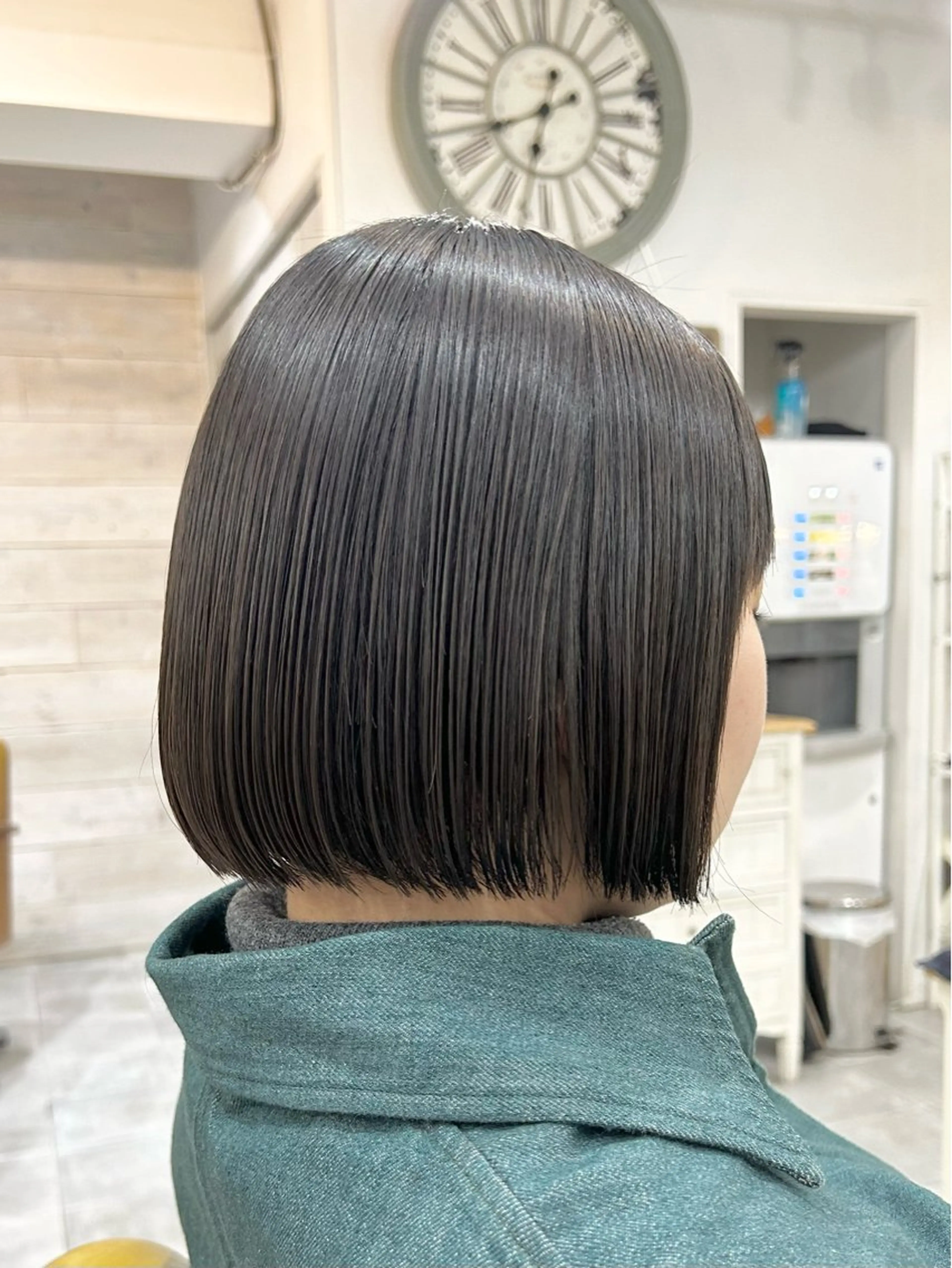 ショート ボブ 顔まわりカット/ボブ /🧁とーこ🧁のヘアスタイル