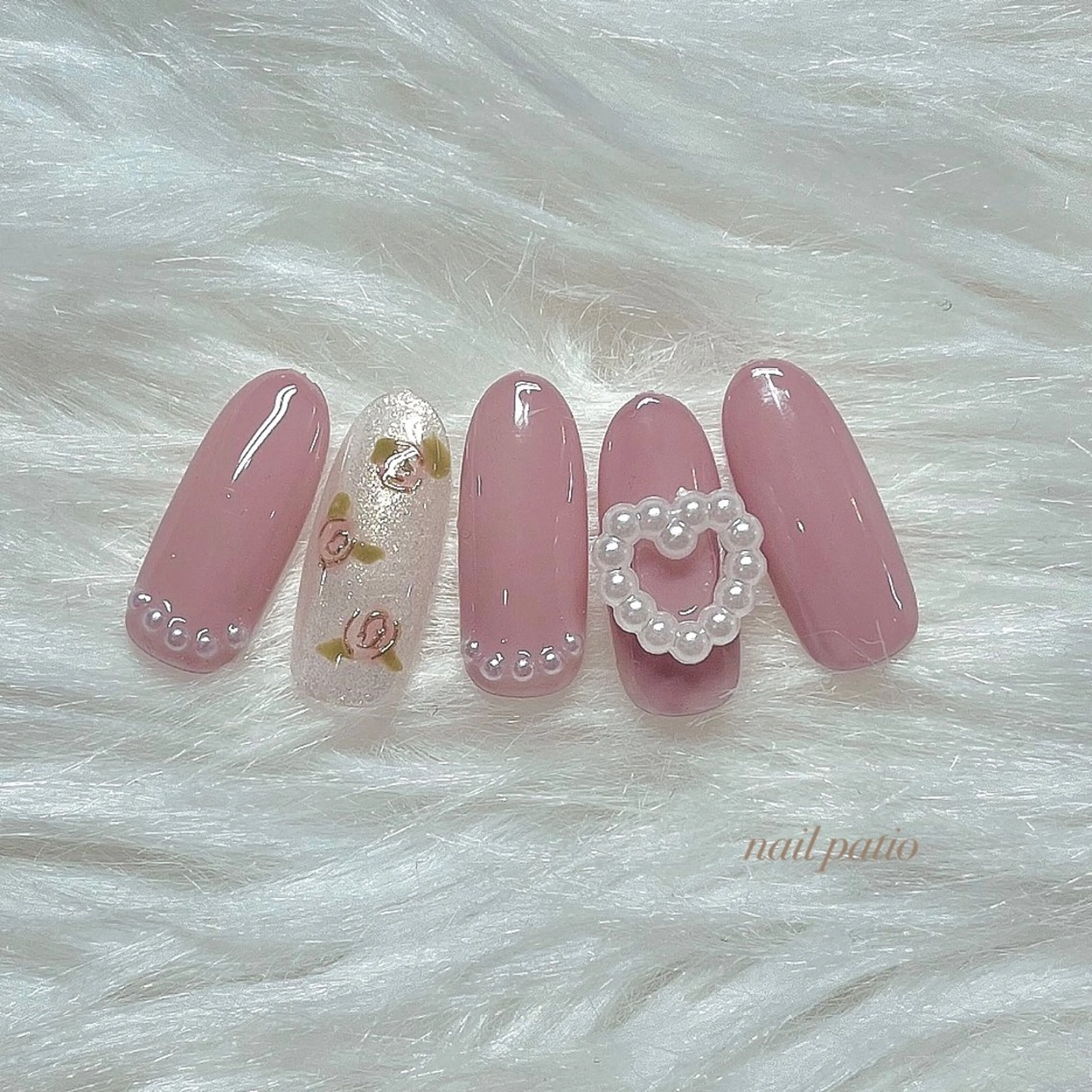 ネイル ハンドネイル nail patio 新越谷 yukiのネイルデザイン