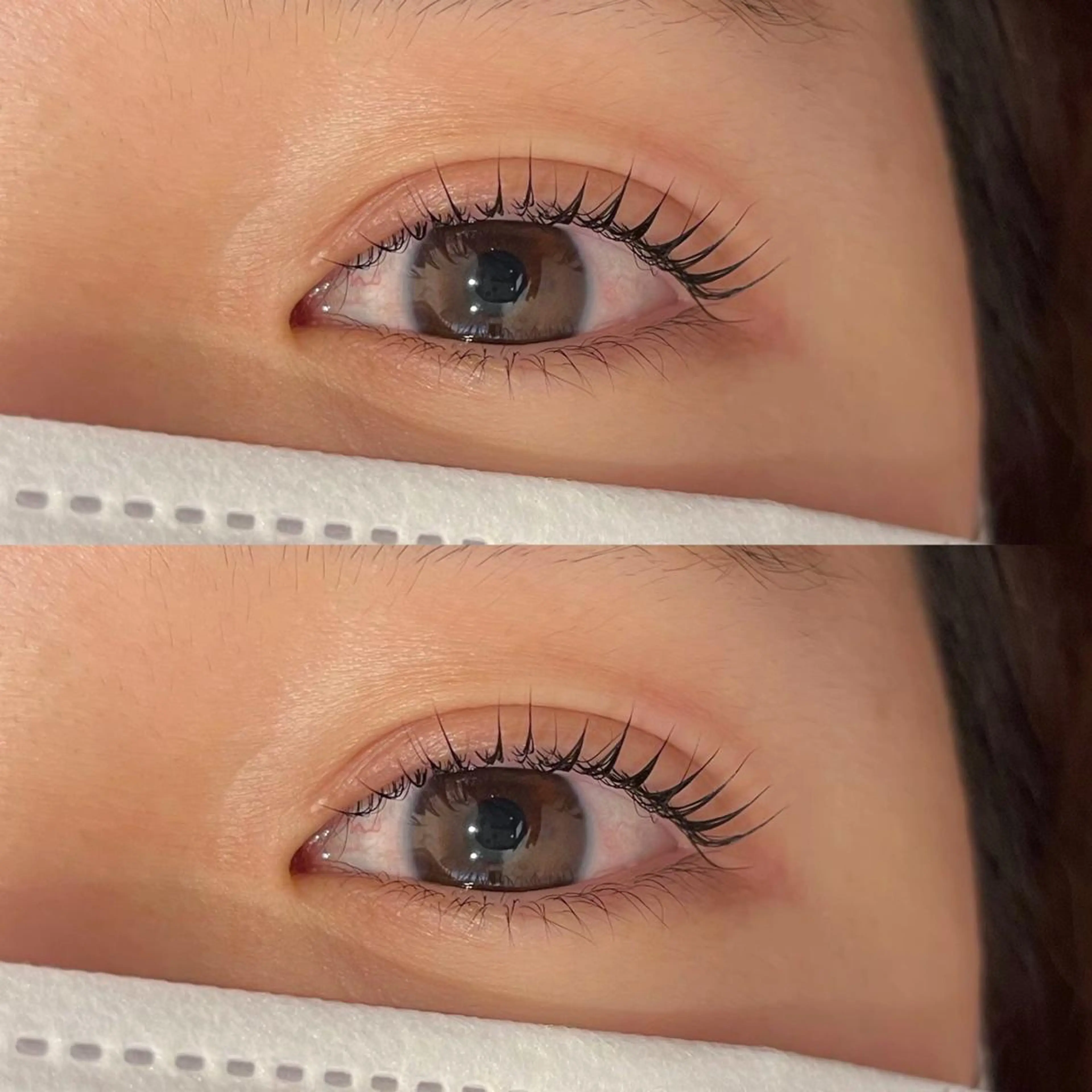 マツエク・マツパ パリジェンヌラッシュリフト マツパ 🫧ナオ🫧 /韓国 ヘア/ マンツーマンのヘアスタイル